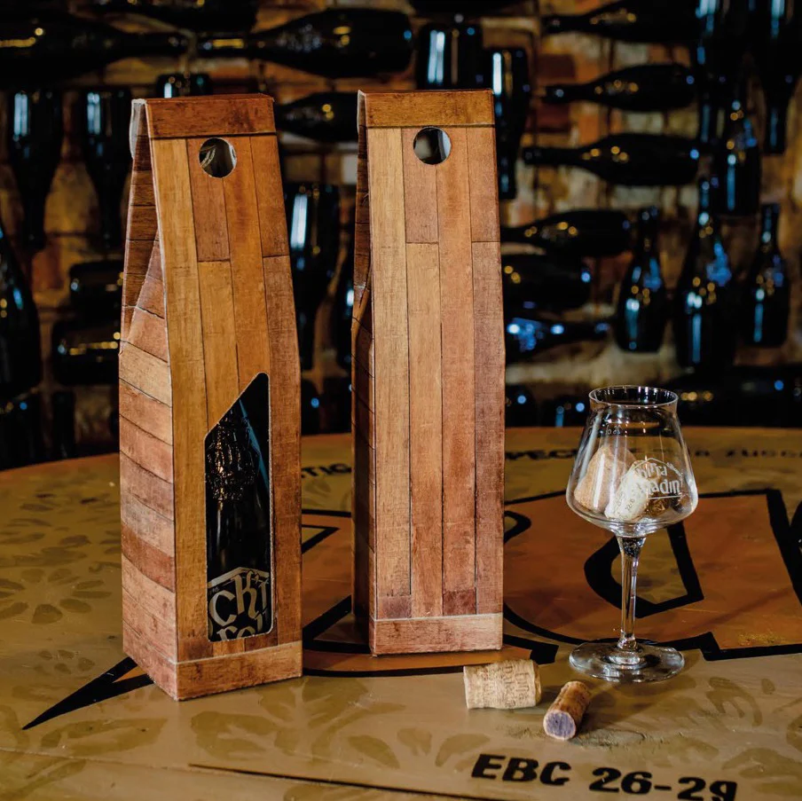 Scatola Bottiglie Vino stampa Legno Tek - Image 3