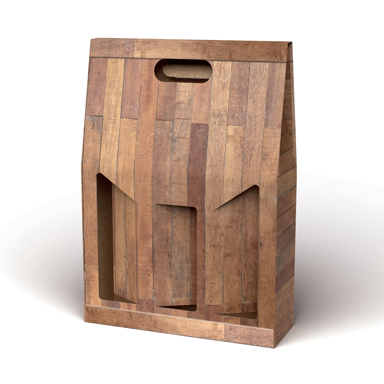 Scatola Bottiglie Vino stampa Legno Tek - Image 5