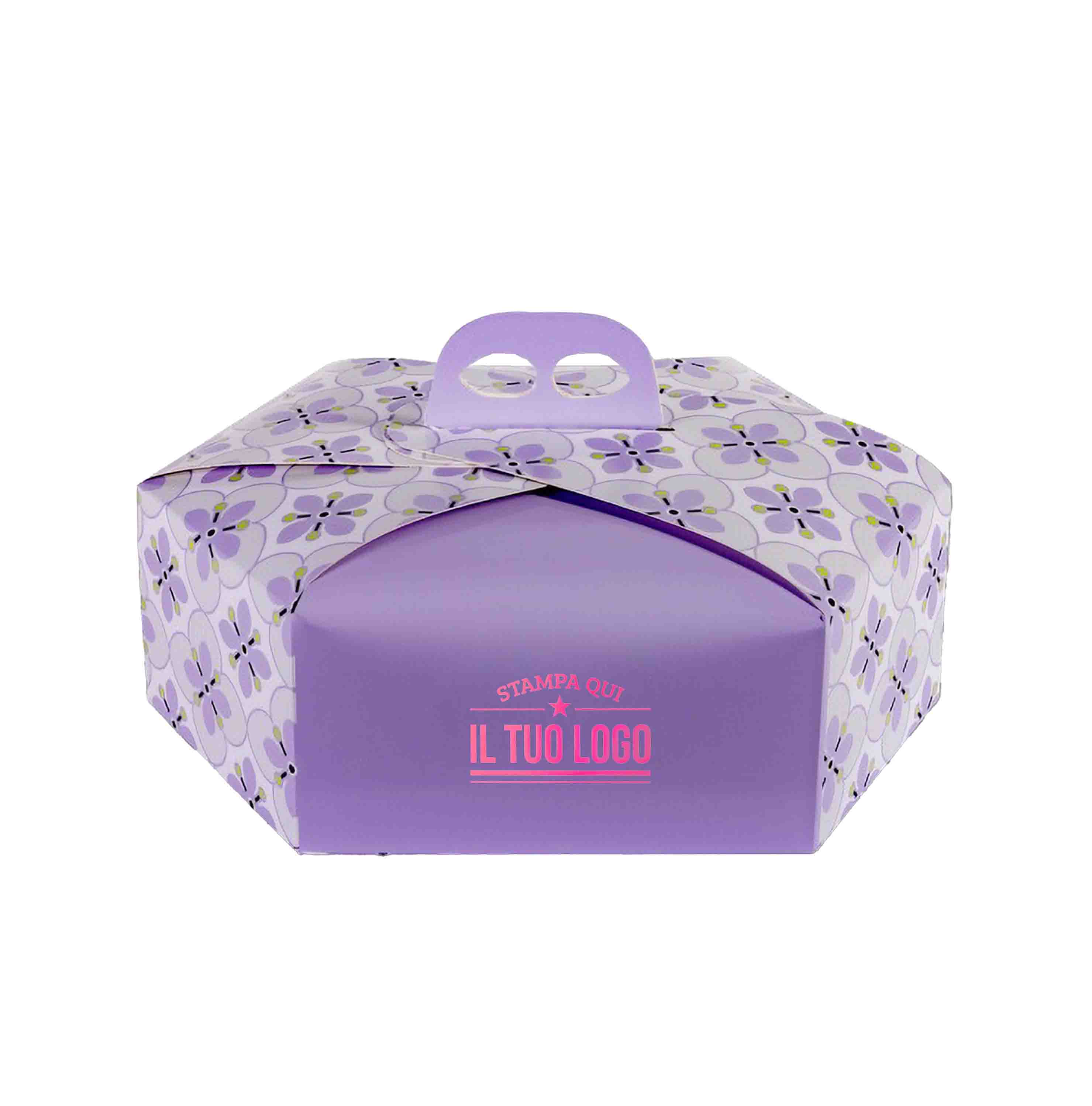 Scatola colomba esagonale Fiori personalizzabile - Image 10