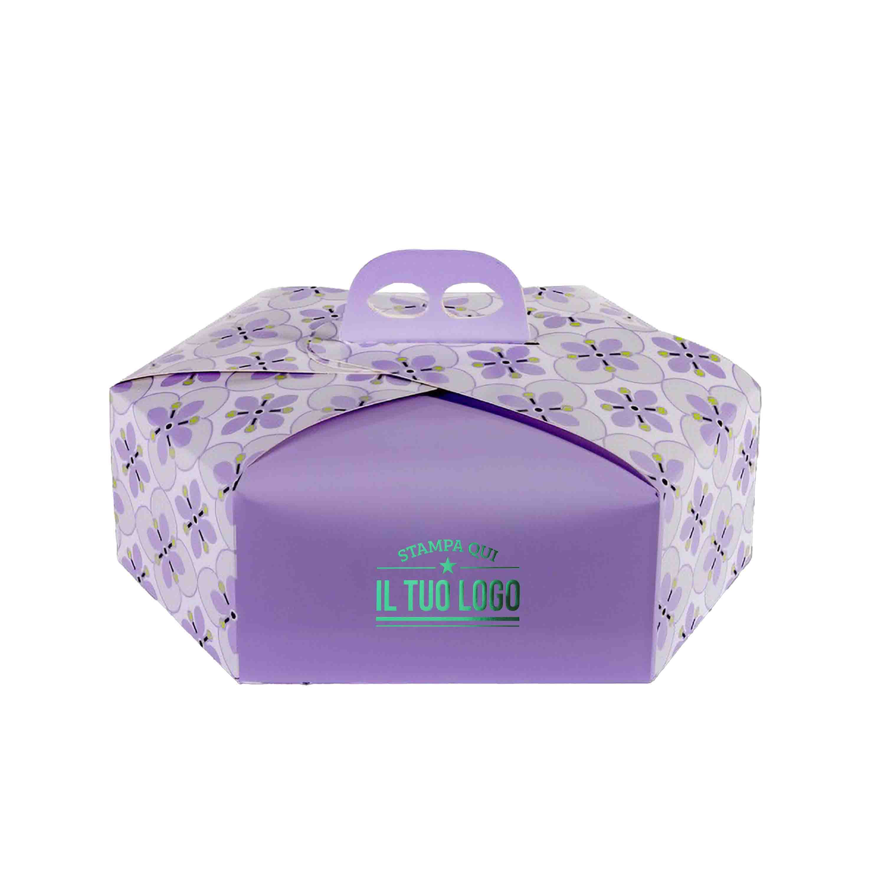 Scatola colomba esagonale Fiori personalizzabile - Image 13
