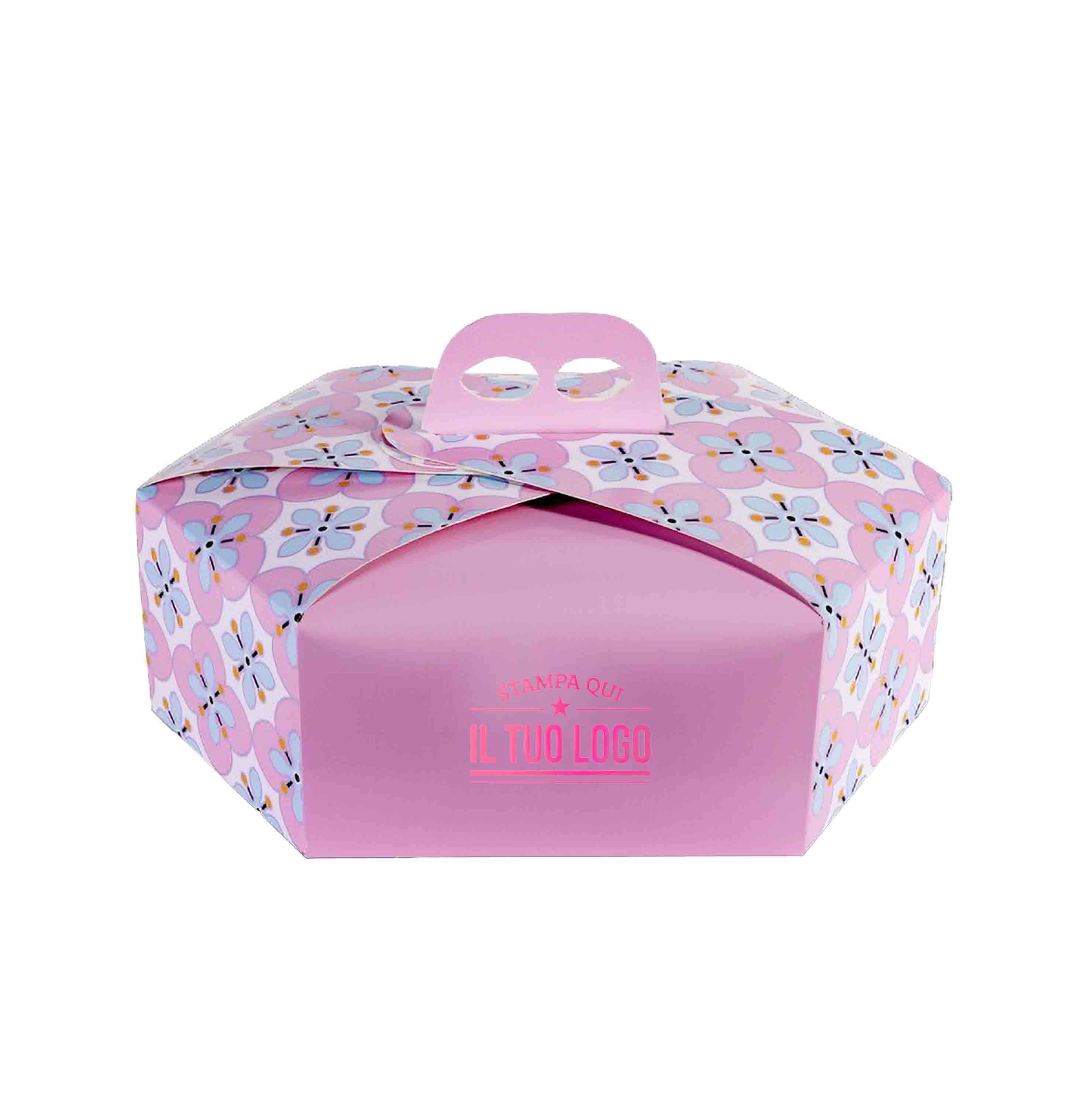 Scatola colomba esagonale Fiori personalizzabile - Image 16
