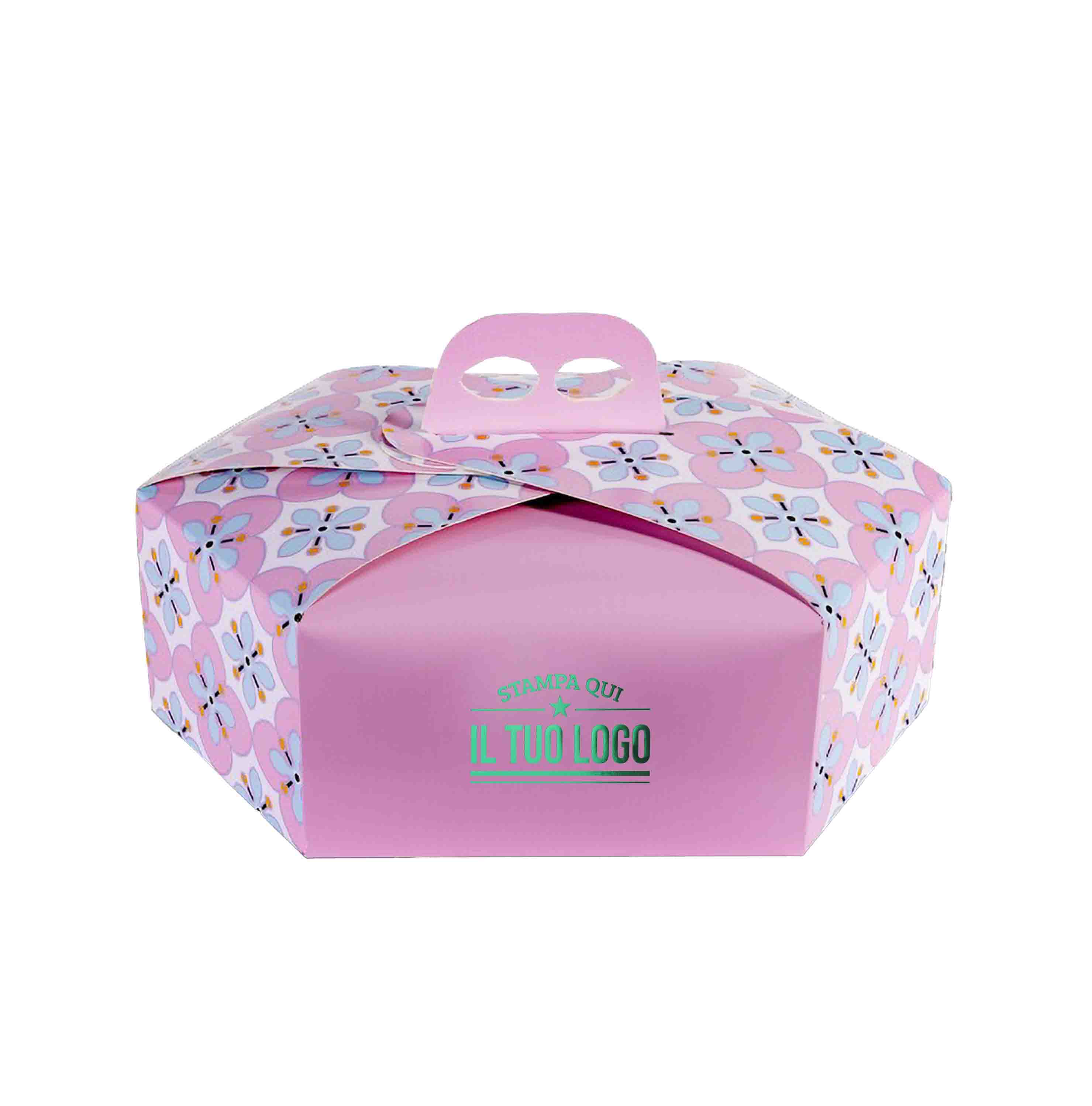 Scatola colomba esagonale Fiori personalizzabile - Image 19