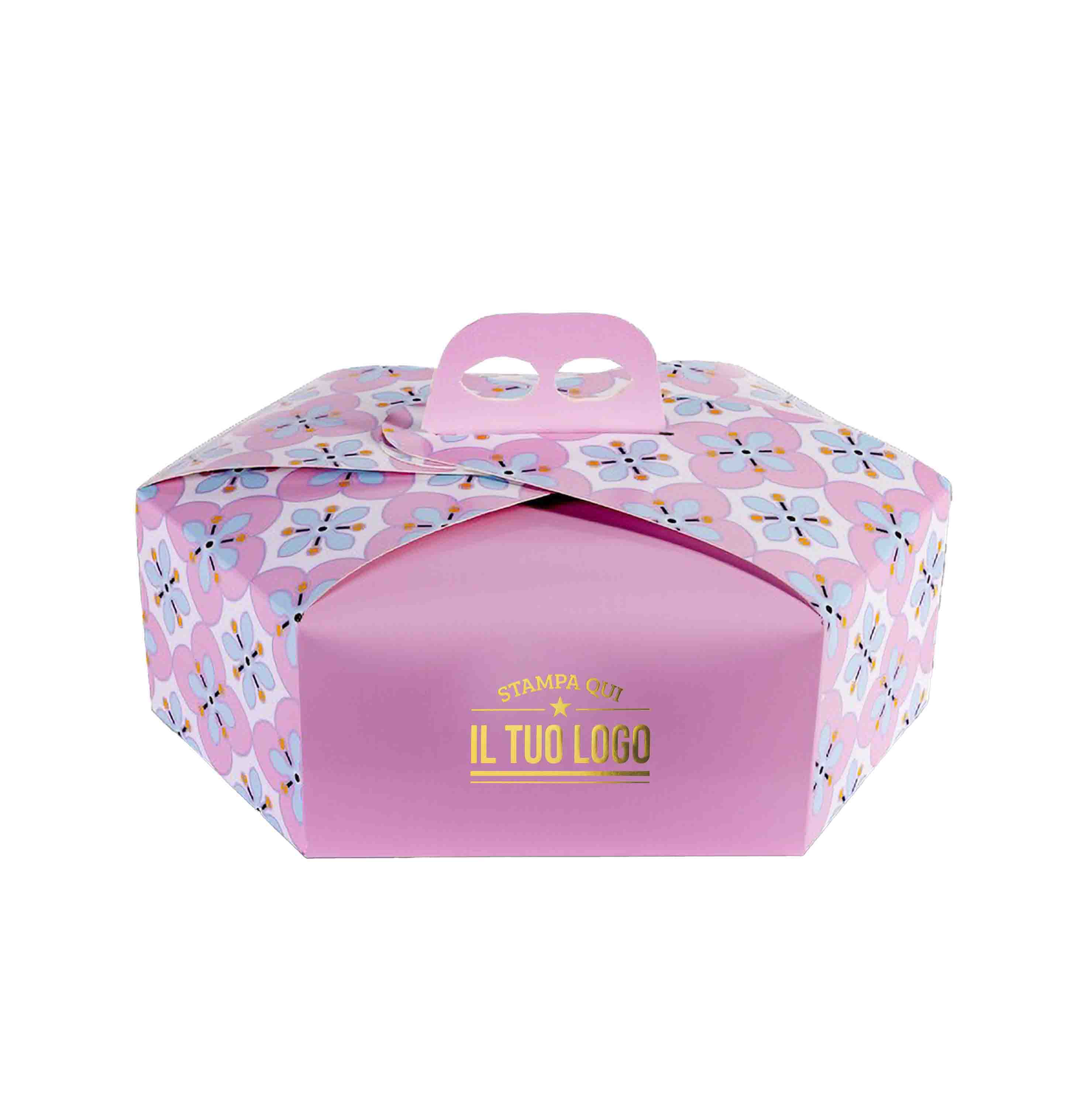 Scatola colomba esagonale Fiori personalizzabile - Image 21