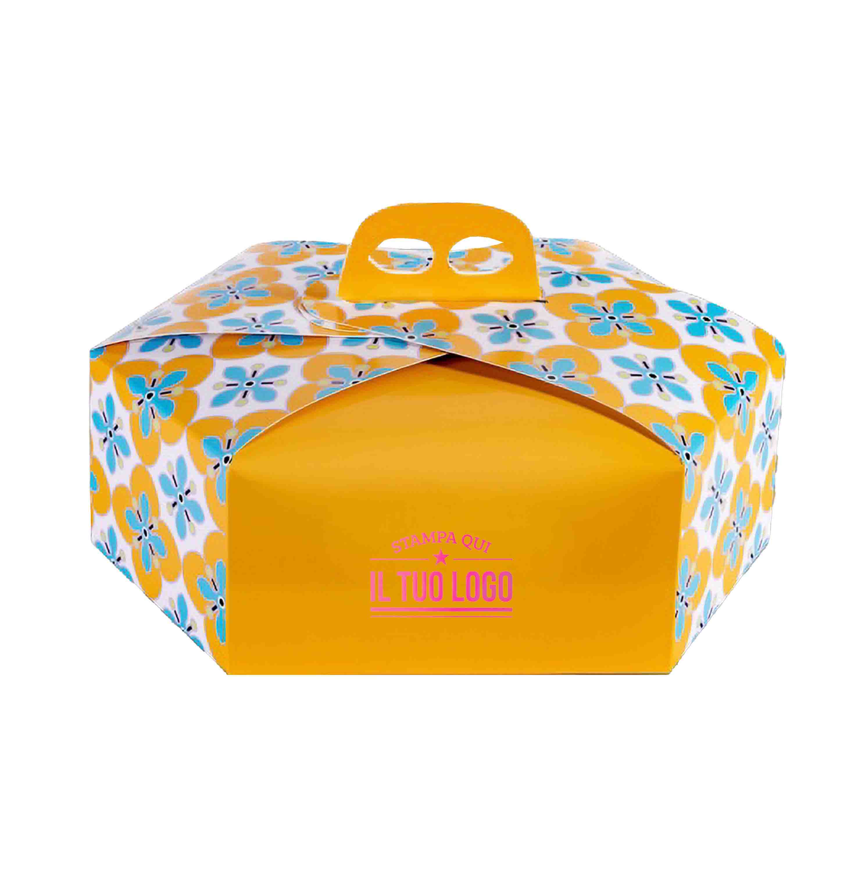Scatola colomba esagonale Fiori personalizzabile - Image 31
