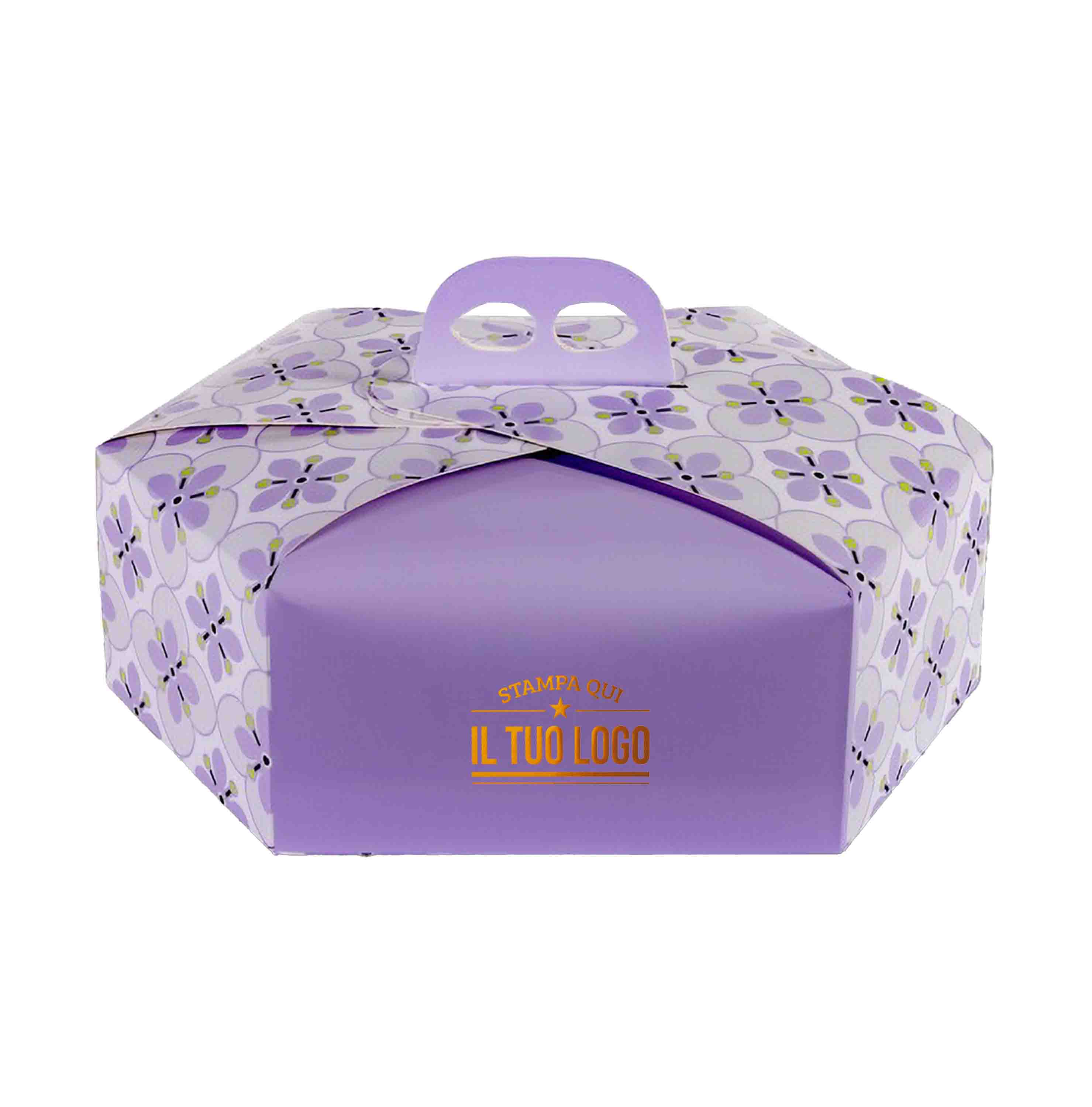 Scatola colomba esagonale Fiori personalizzabile - Image 37
