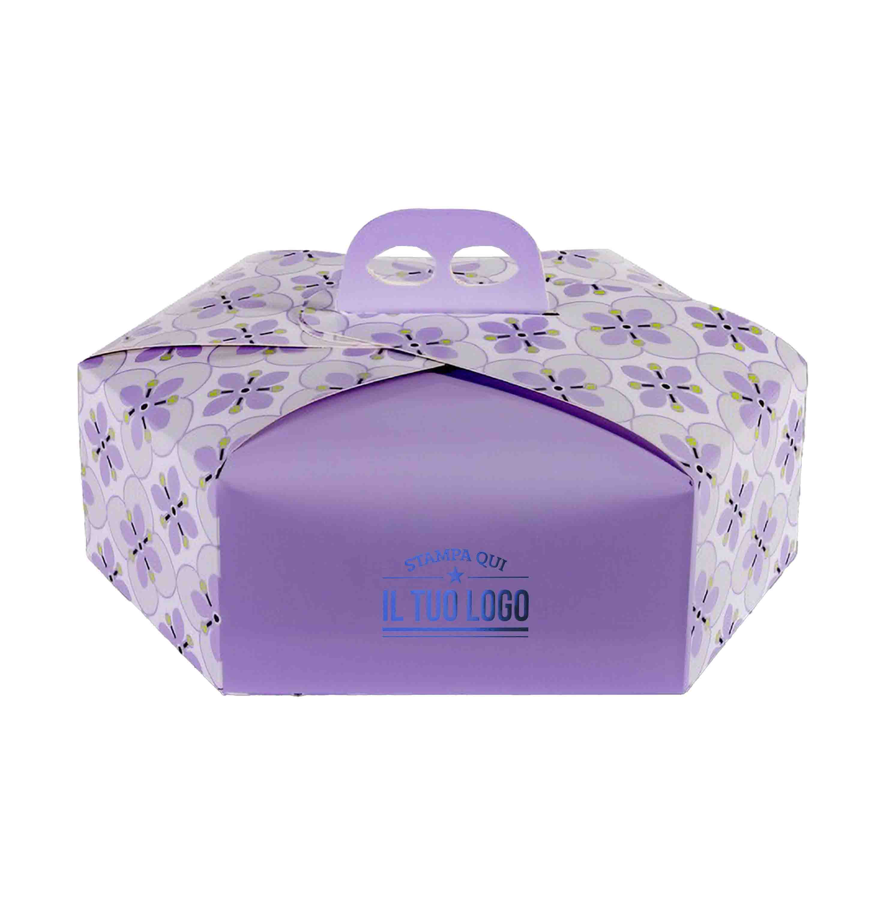 Scatola colomba esagonale Fiori personalizzabile - Image 39