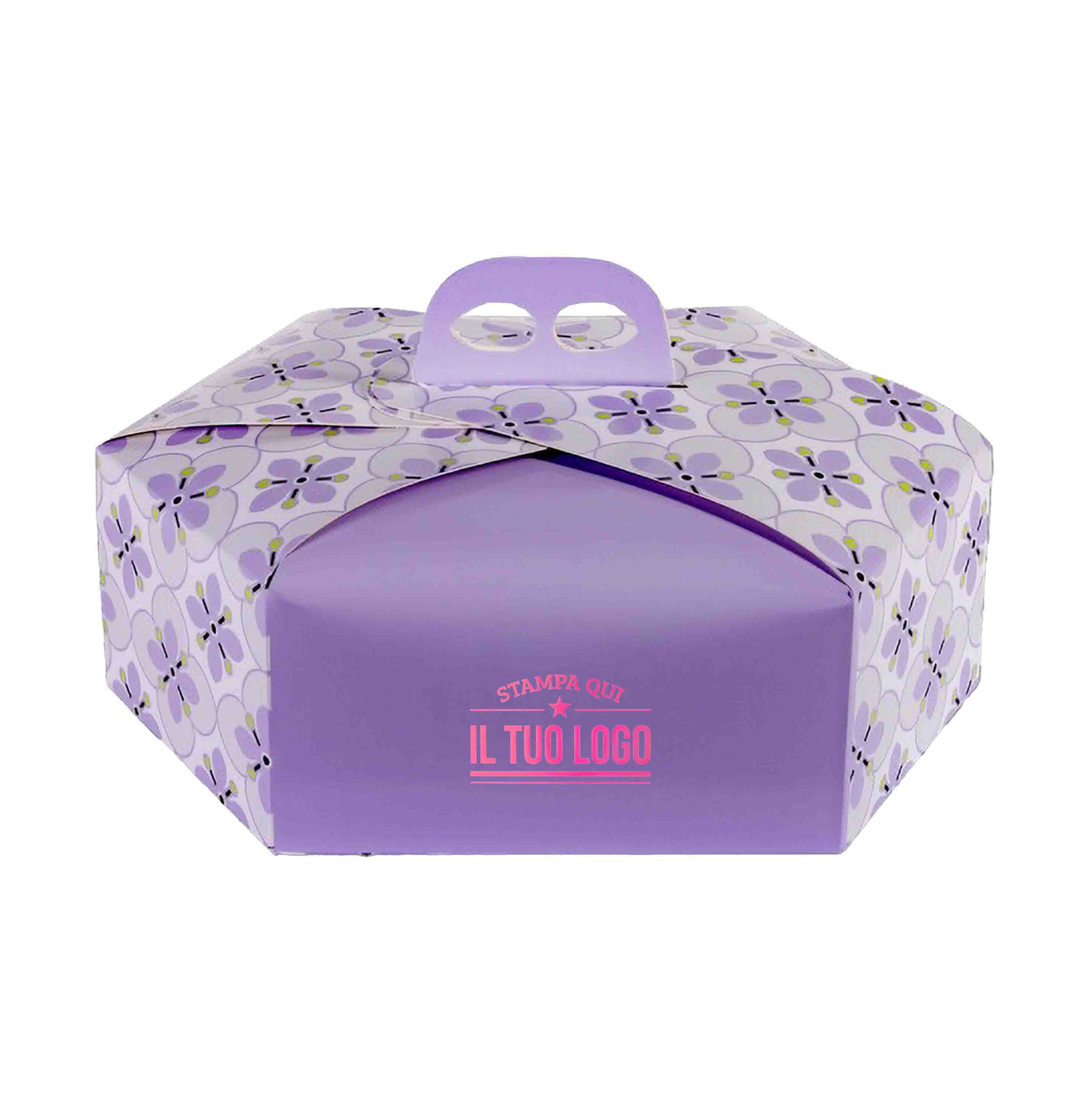 Scatola colomba esagonale Fiori personalizzabile - Image 40