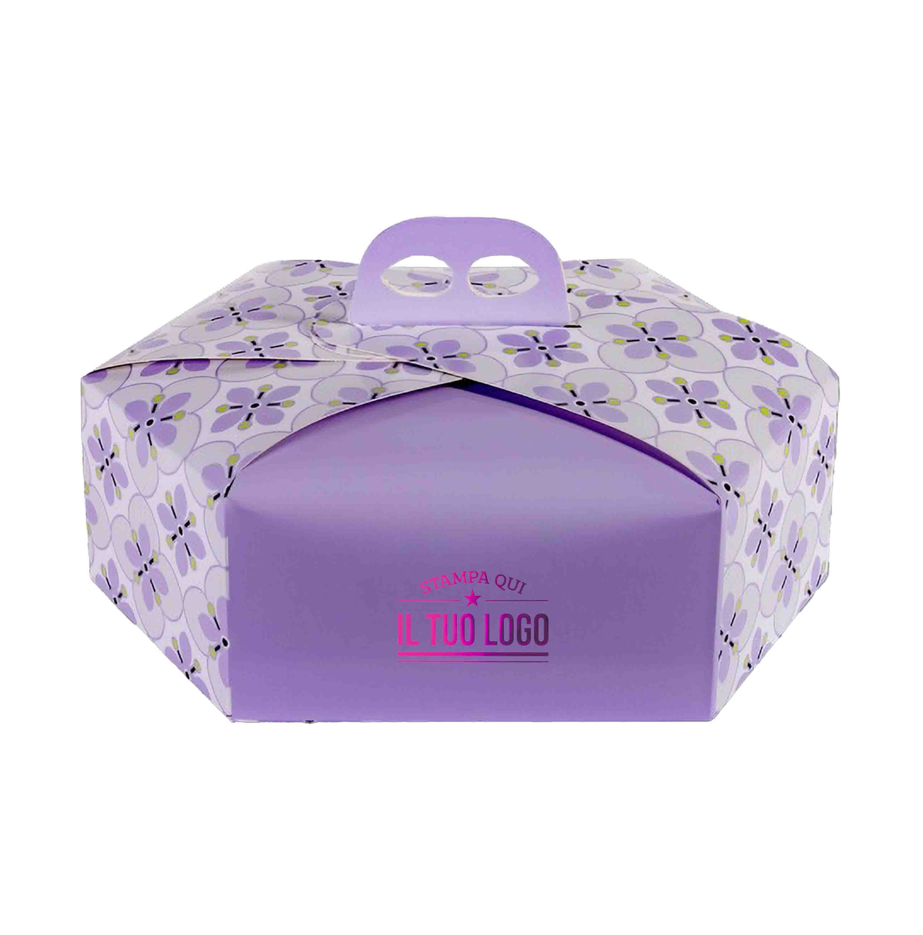 Scatola colomba esagonale Fiori personalizzabile - Image 43