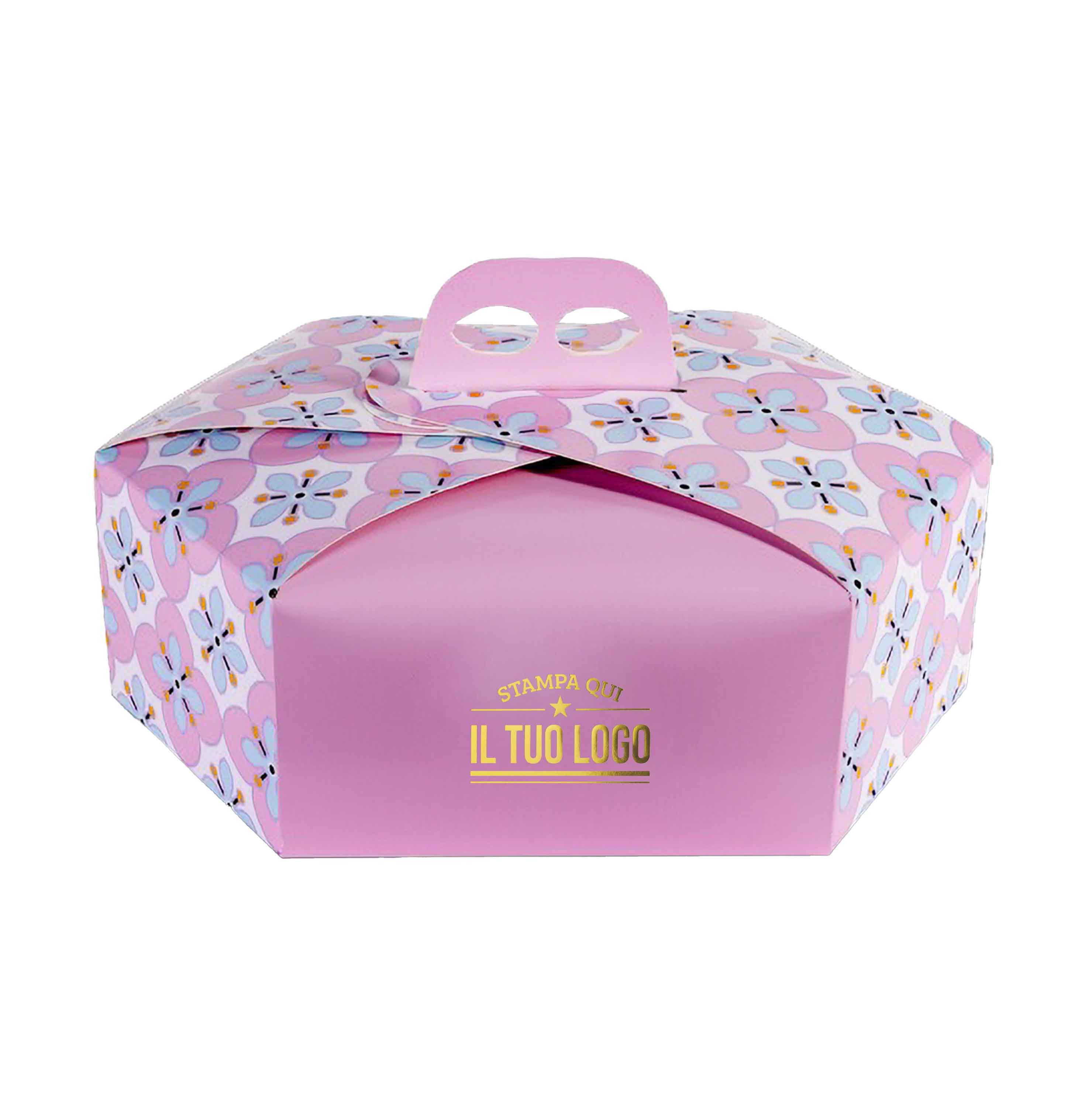 Scatola colomba esagonale Fiori personalizzabile - Image 45