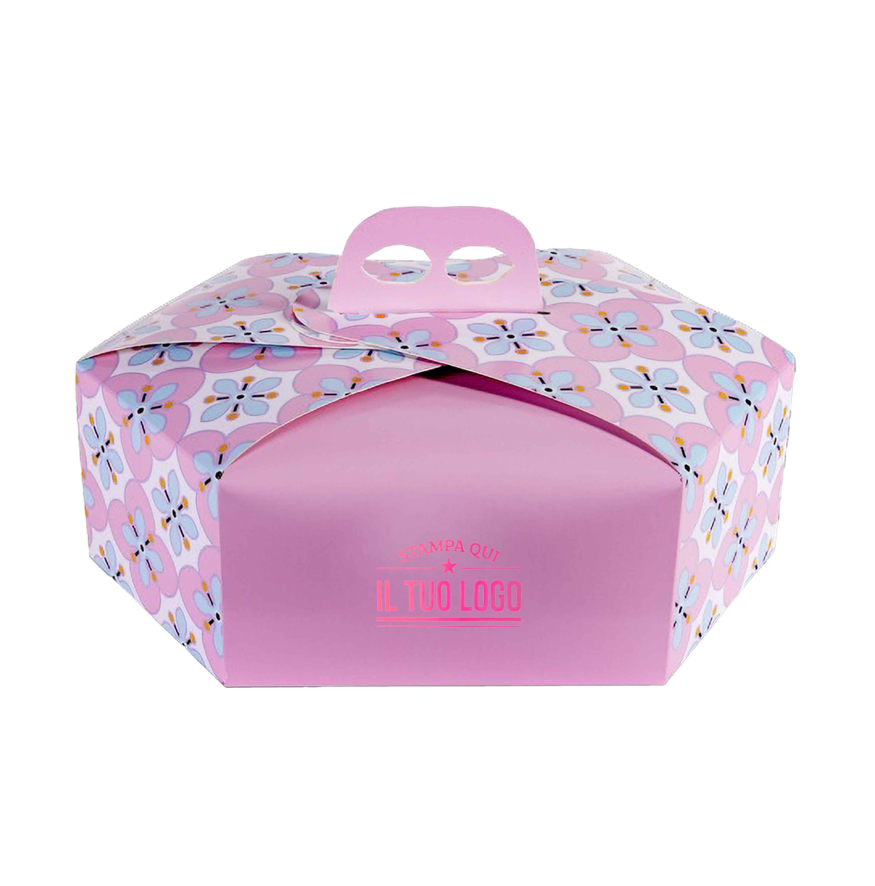 Scatola colomba esagonale Fiori personalizzabile - Image 48