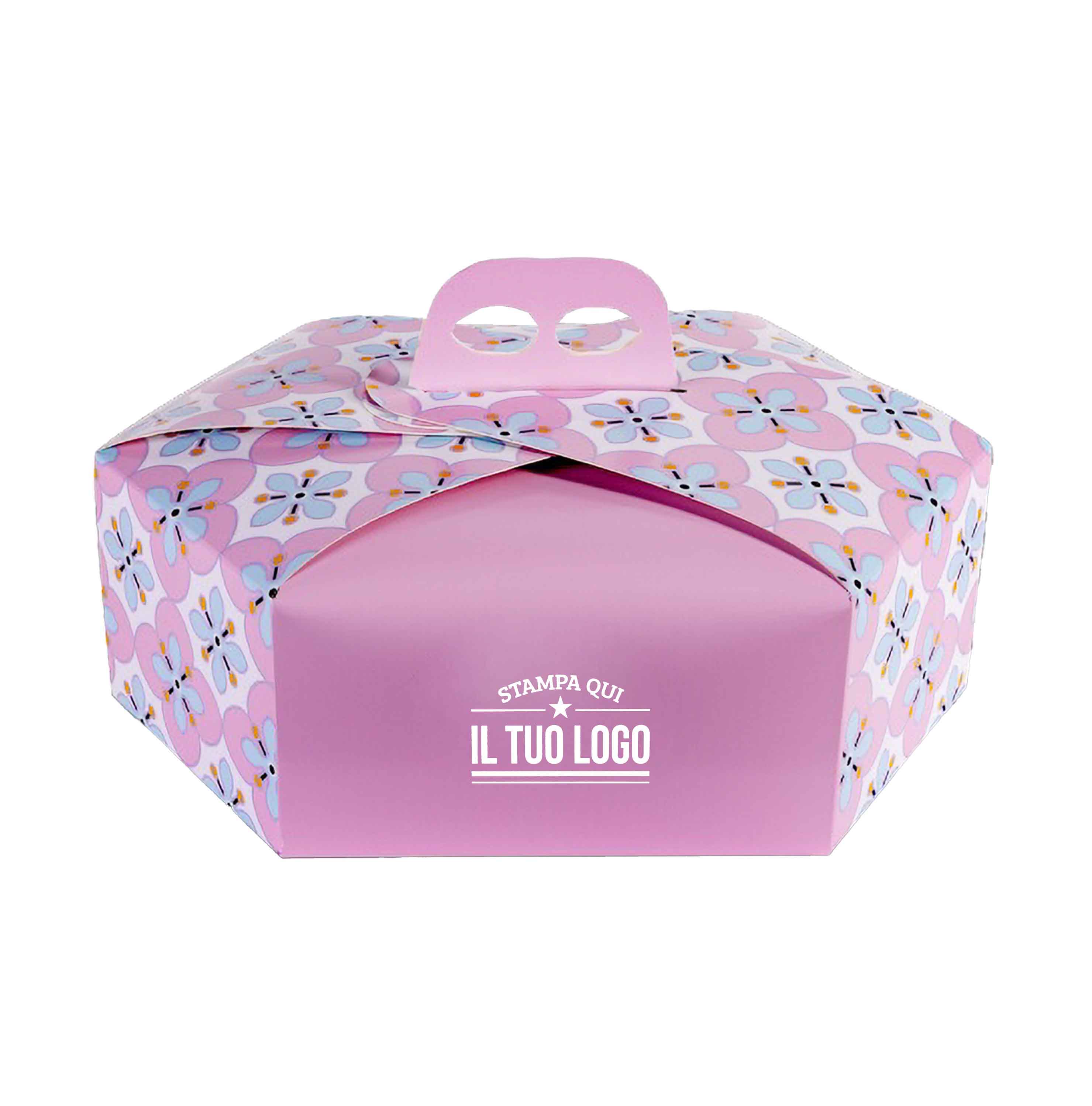 Scatola colomba esagonale Fiori personalizzabile - Image 50