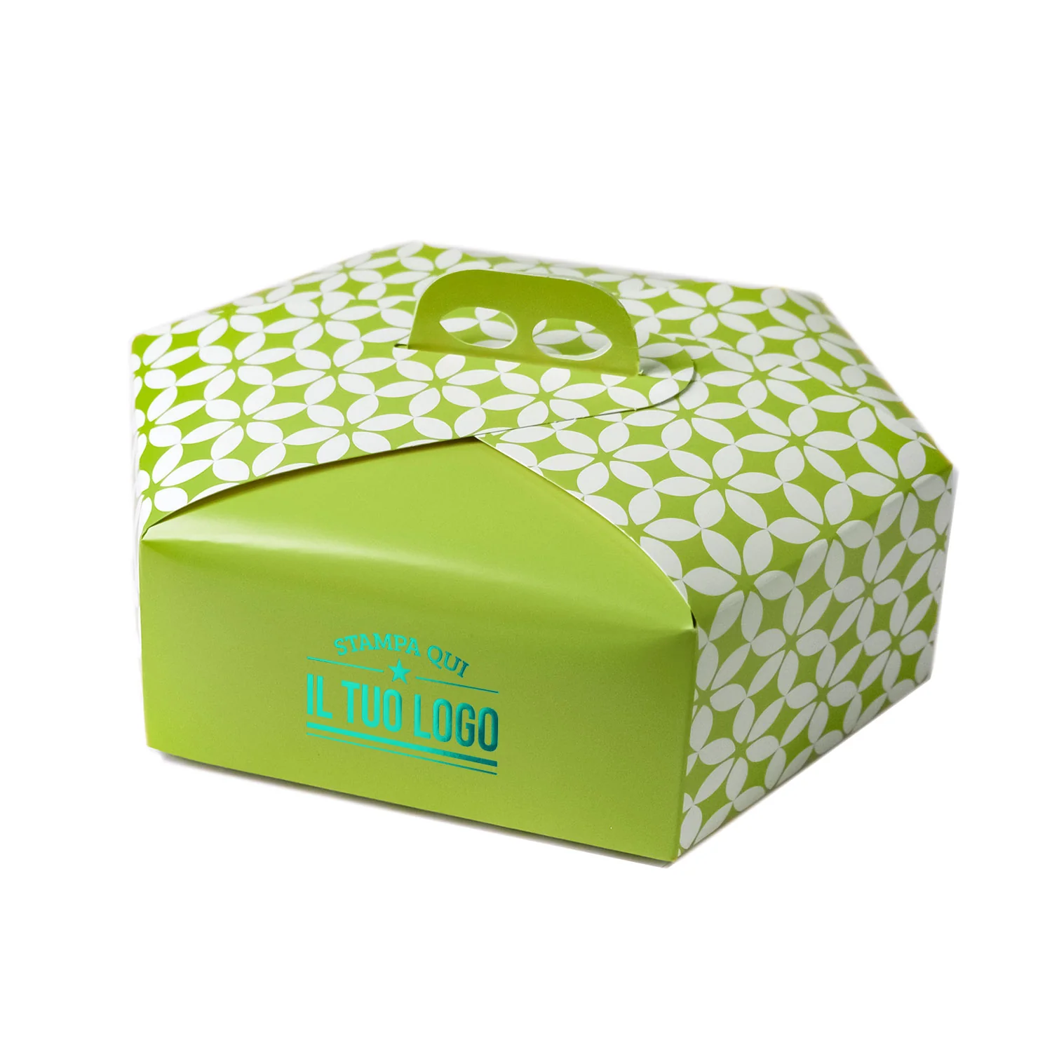 Scatole per Colomba Esagonale Personalizzata Fantasia Texture - Image 10