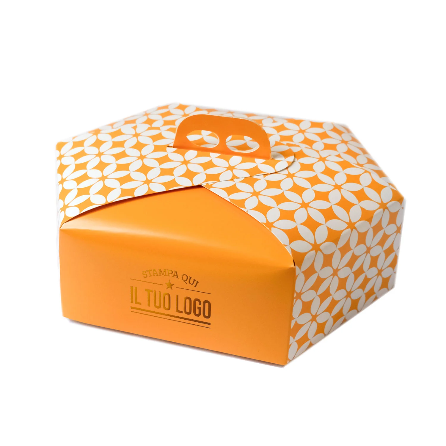 Scatole per Colomba Esagonale Personalizzata Fantasia Texture - Image 6