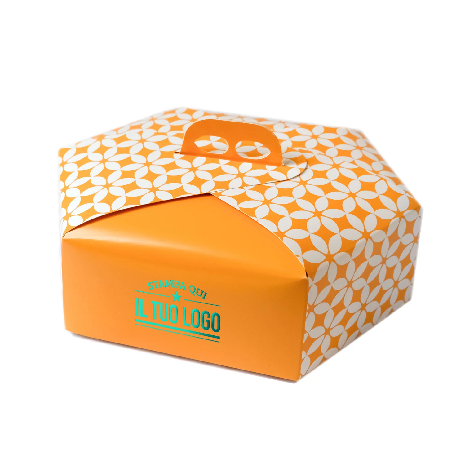 Scatole per Colomba Esagonale Personalizzata Fantasia Texture - Image 8