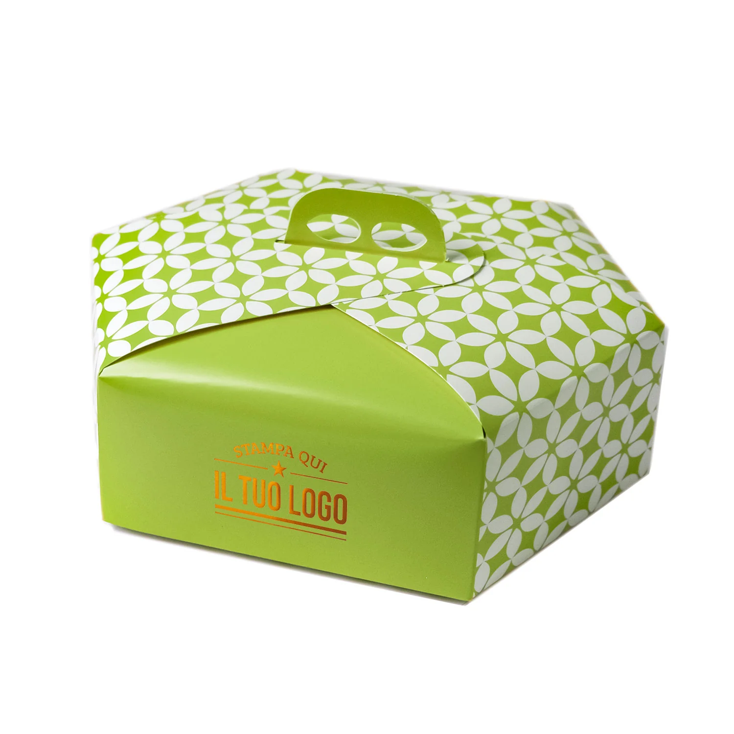 Scatole per Colomba Esagonale Personalizzata Fantasia Texture - Image 9