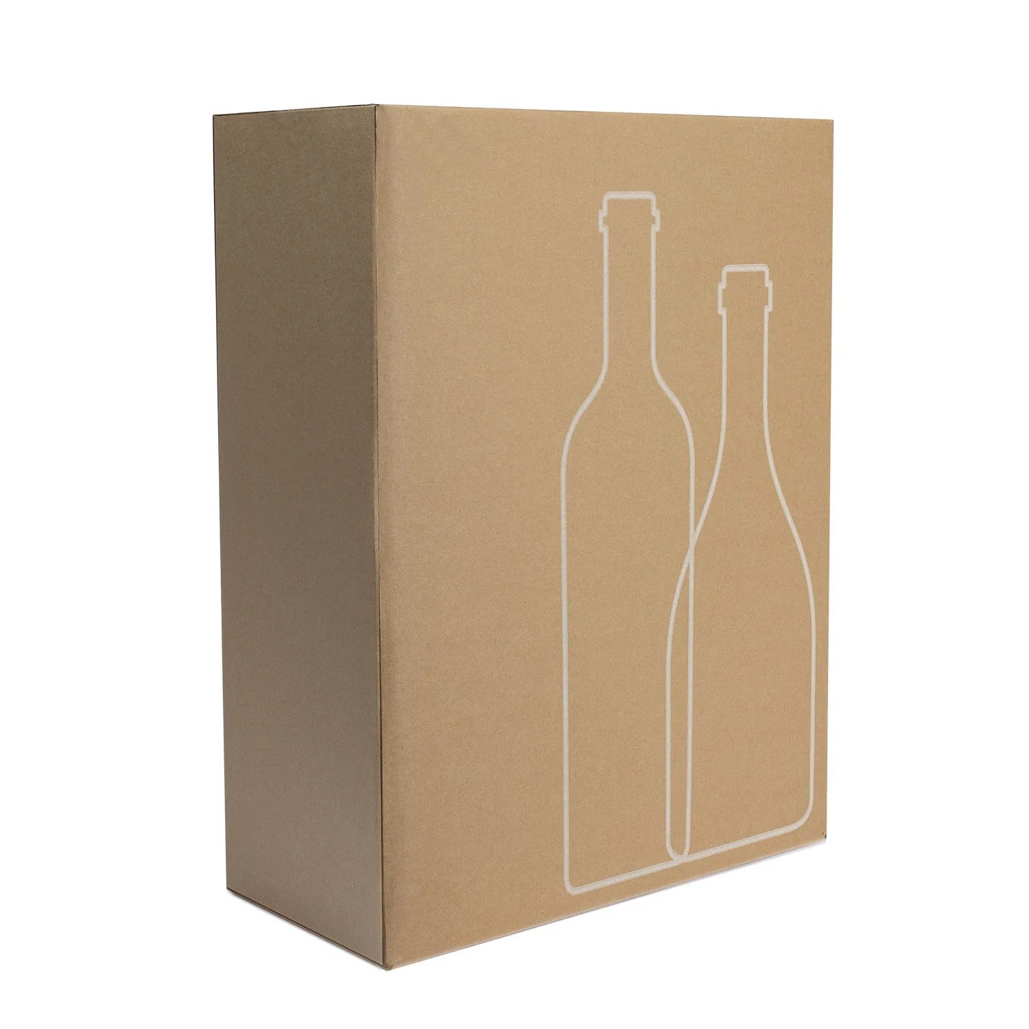 Scatola NAKPACK® per Spedizione Bottiglie Avana - Image 4