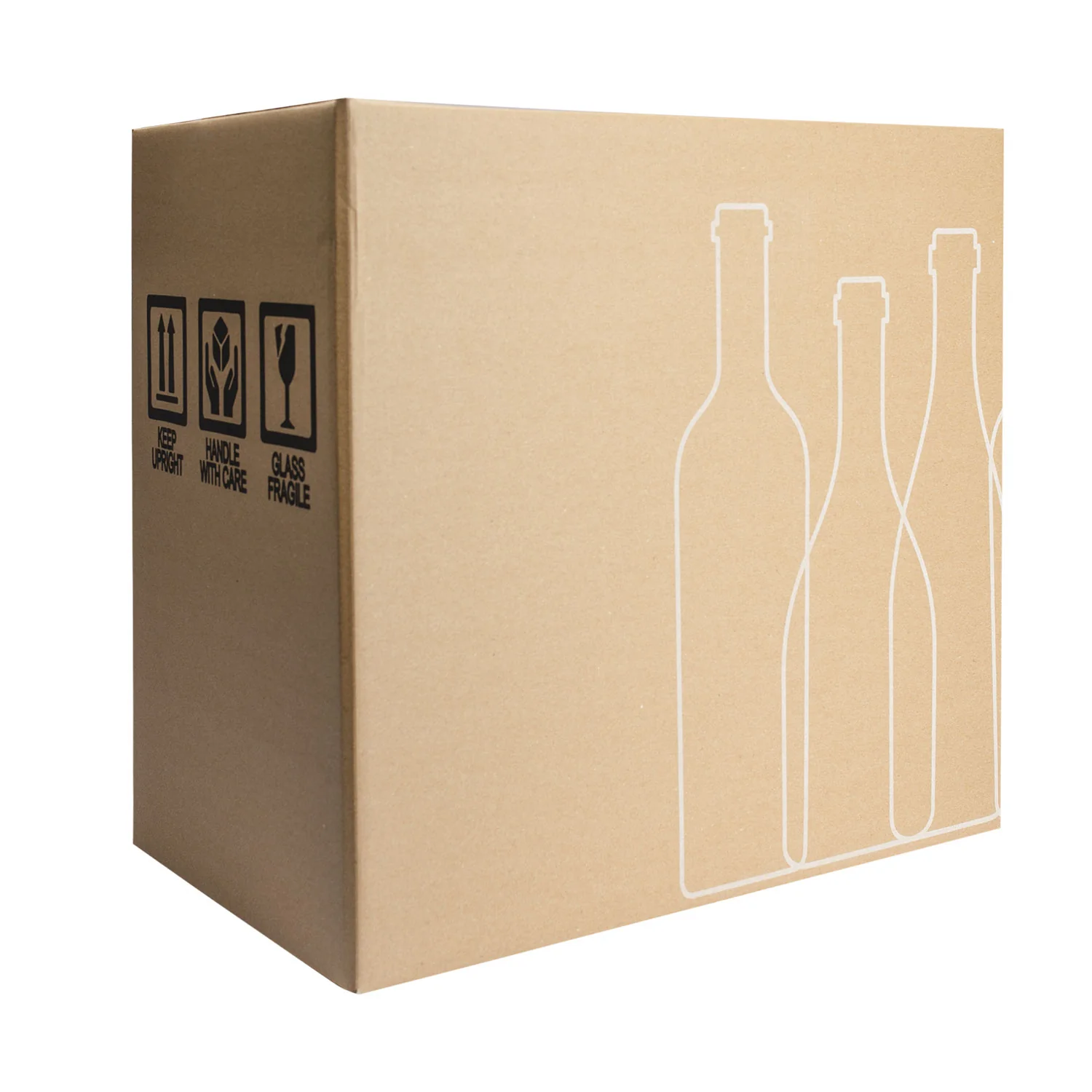 Scatola NAKPACK® per Spedizione Bottiglie Avana - Image 5