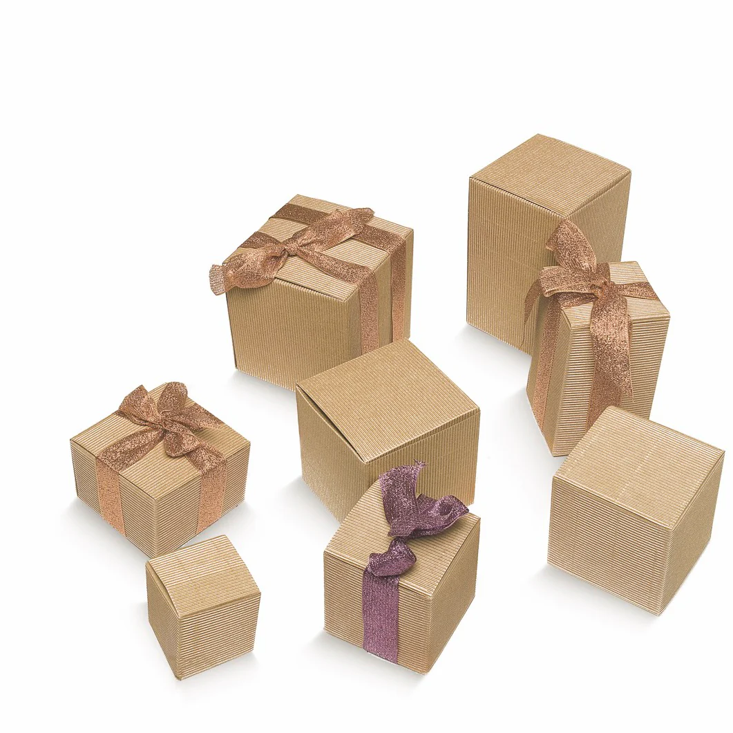 Scatola Onda Avana Quadrata pieghevole - Image 4