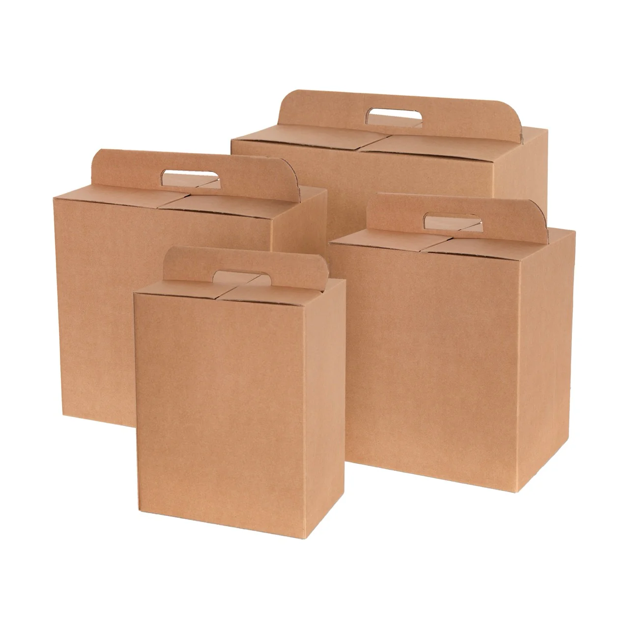 Scatole Cartone Manigliate per Confezioni Regalo Avana - Image 6