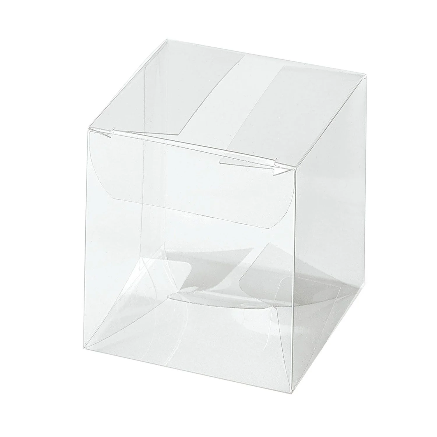 Scatole Trasparenti Pieghevoli Cubo in PET