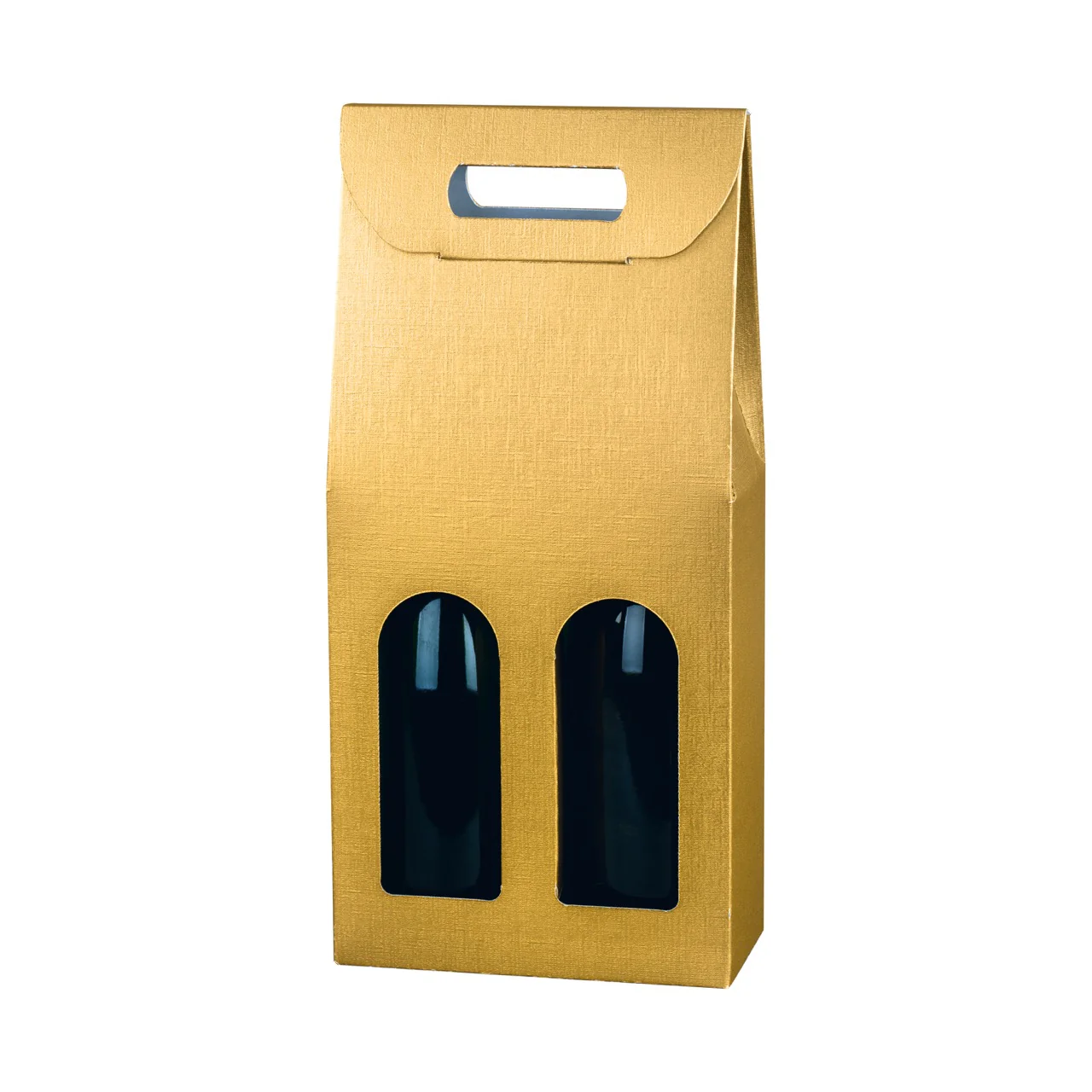 Scatola Portabottiglie Fibra Oro - Image 6