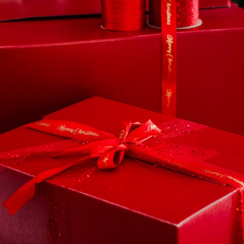 Scatole Regalo Rosse per Confezioni Regalo, modello Luna - Image 3