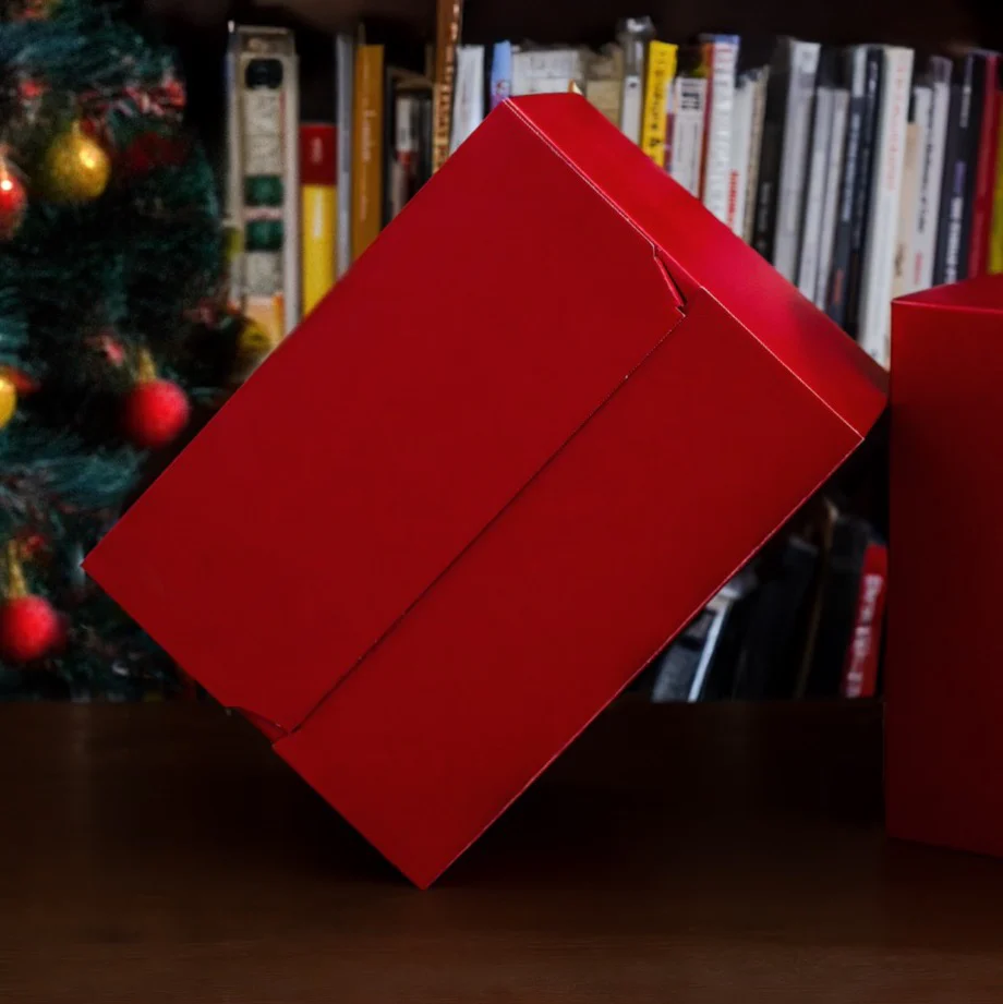 Scatole Regalo Rosse per Confezioni Regalo, modello Luna - Image 4