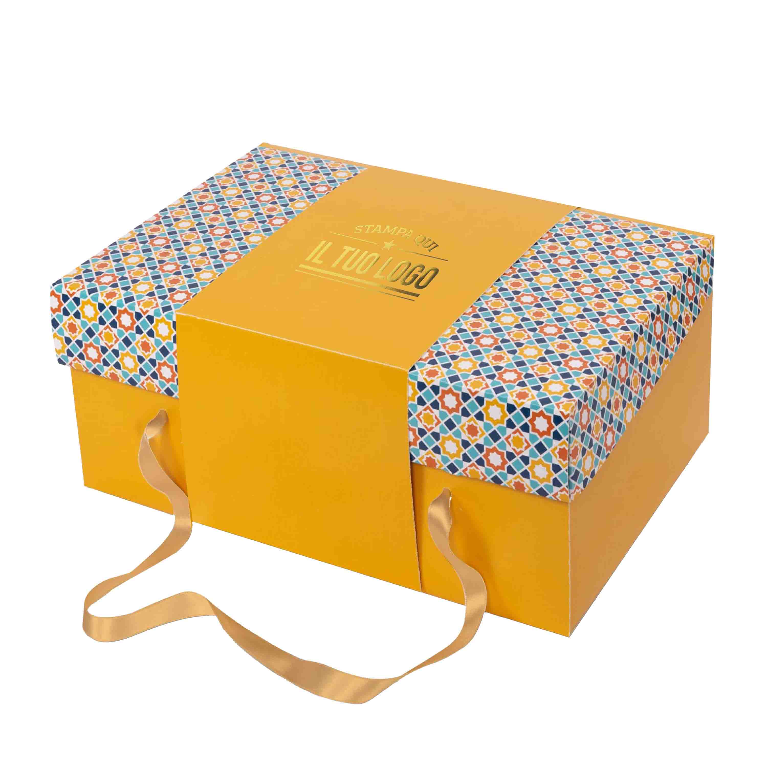 Scatola Scrigno colomba Maioliche con Fascia Personalizzabile - Image 11