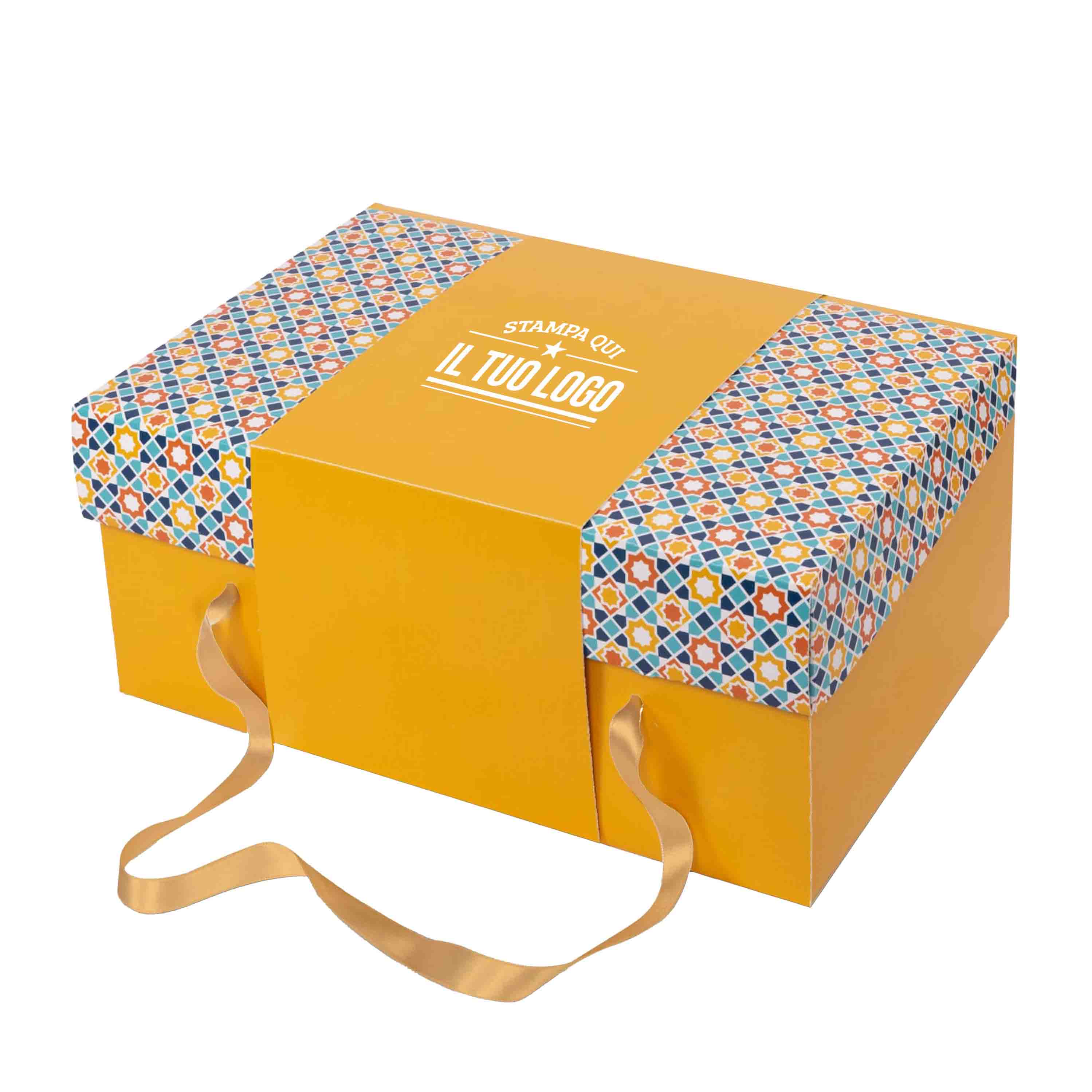 Scatola Scrigno colomba Maioliche con Fascia Personalizzabile - Image 12