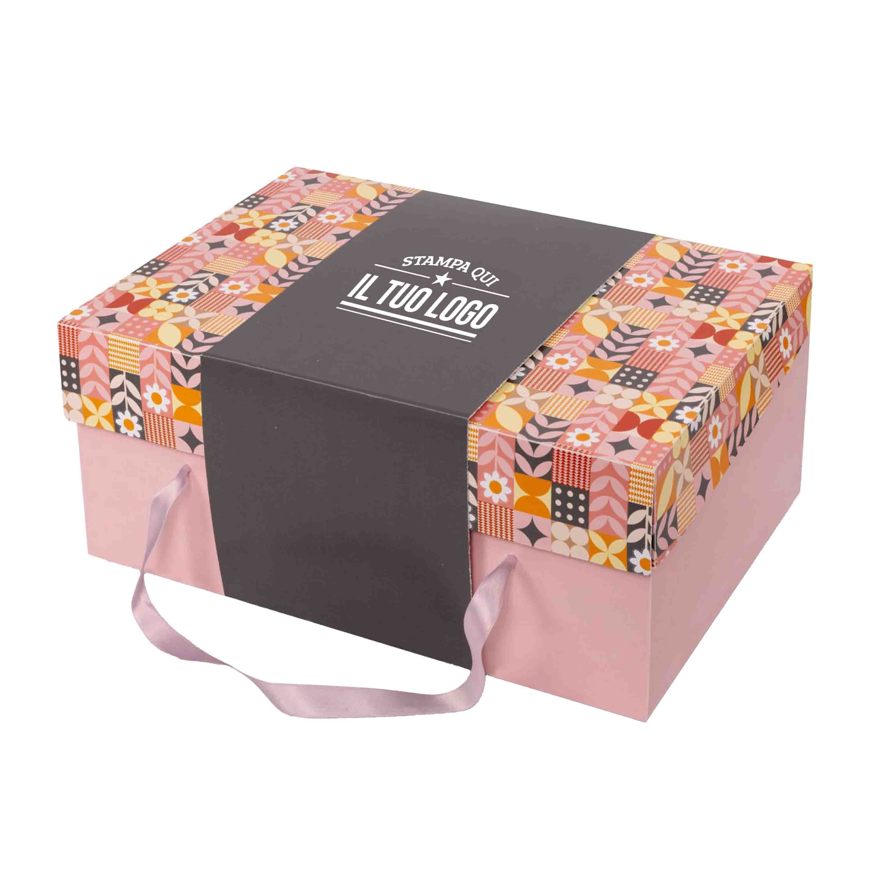 Scatola Scrigno colomba Maioliche con Fascia Personalizzabile - Image 6