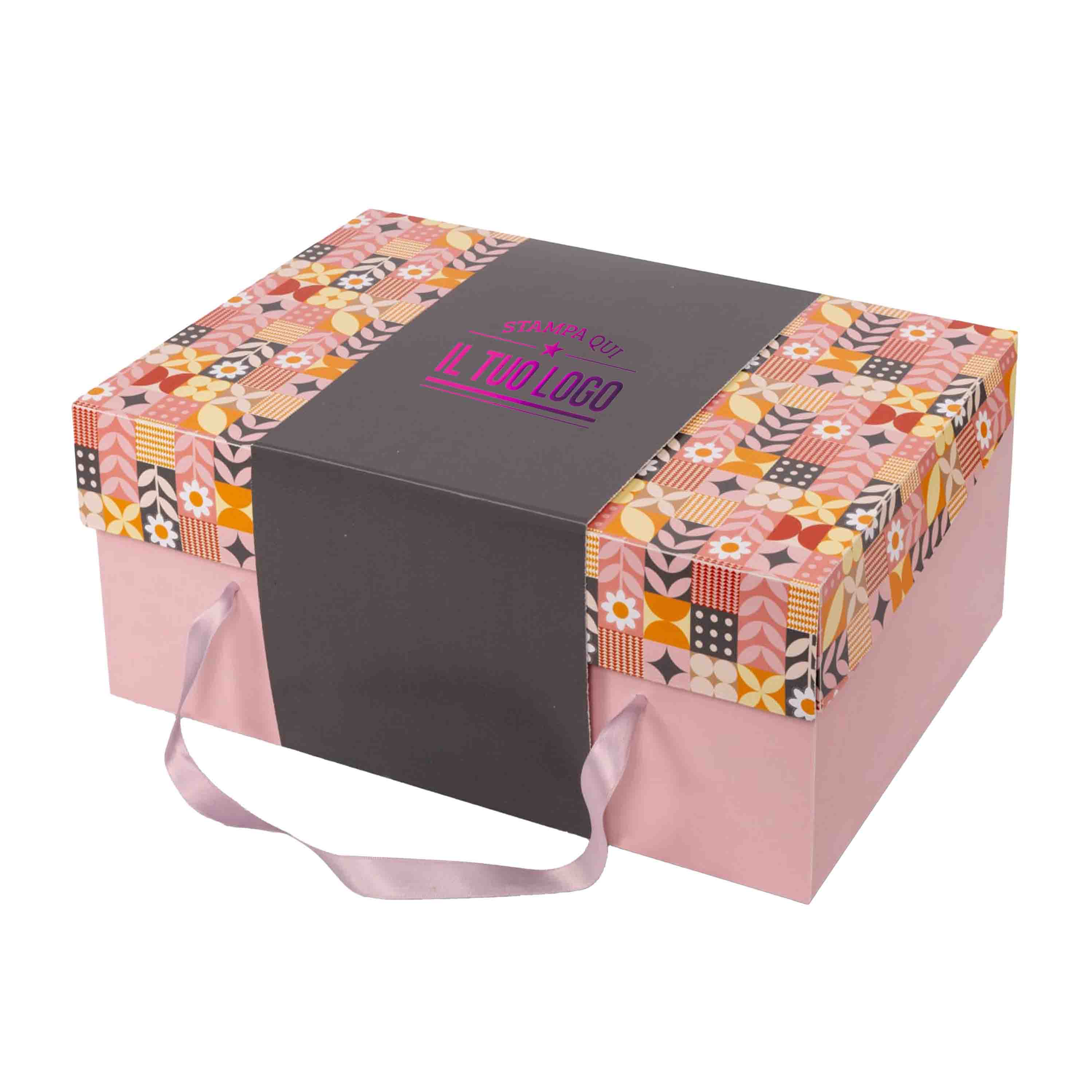 Scatola Scrigno colomba Maioliche con Fascia Personalizzabile - Image 7