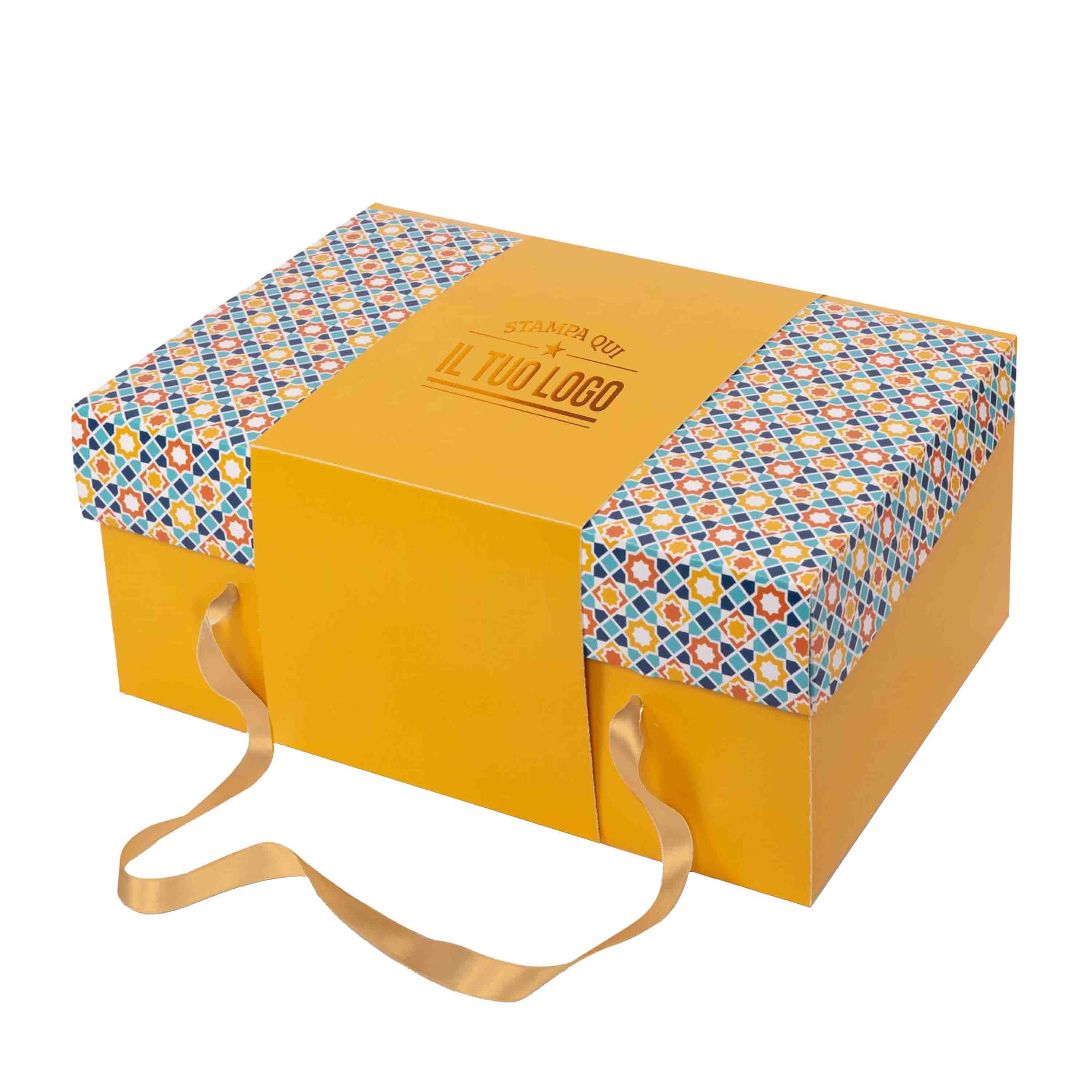 Scatola Scrigno colomba Maioliche con Fascia Personalizzabile - Image 8
