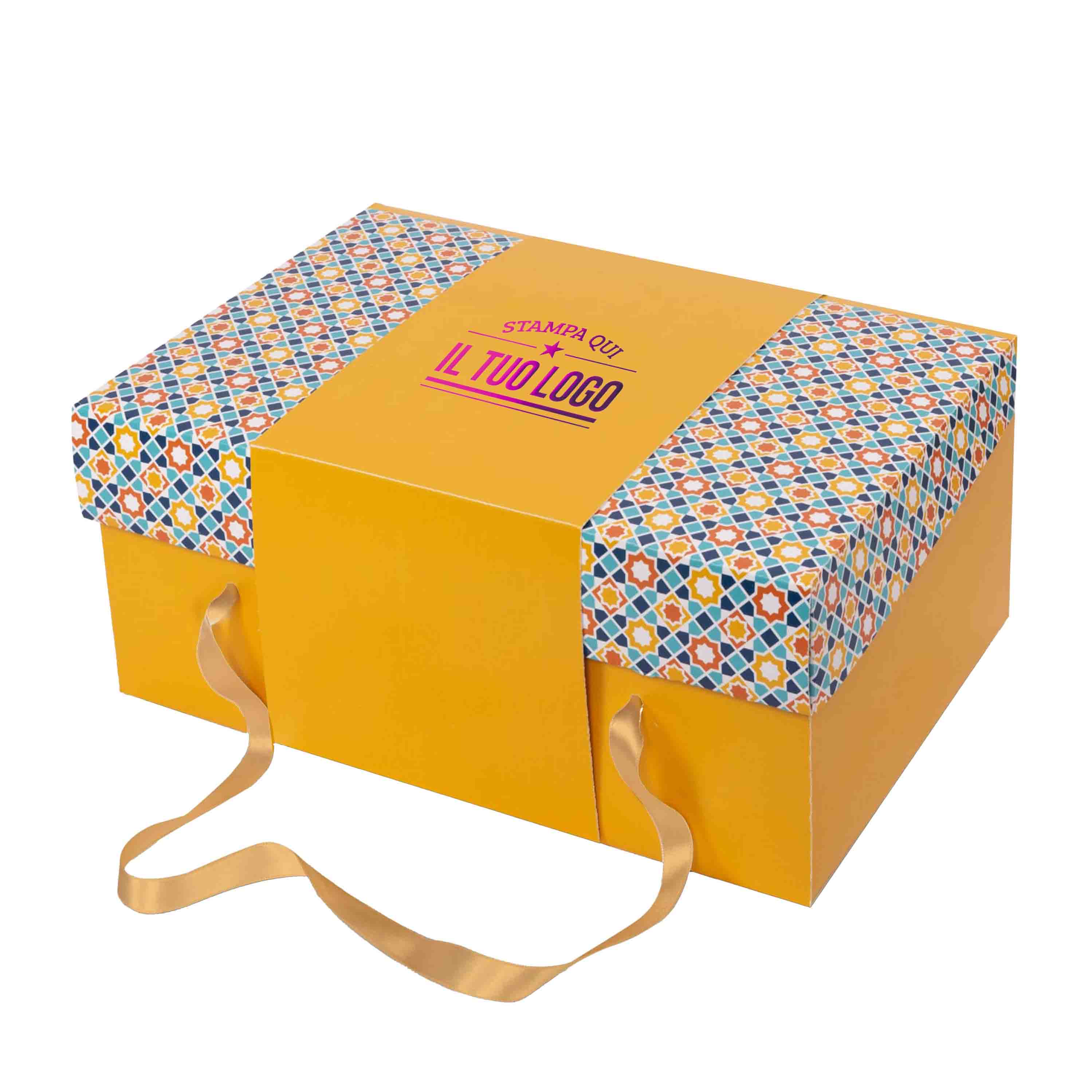 Scatola Scrigno colomba Maioliche con Fascia Personalizzabile - Image 9