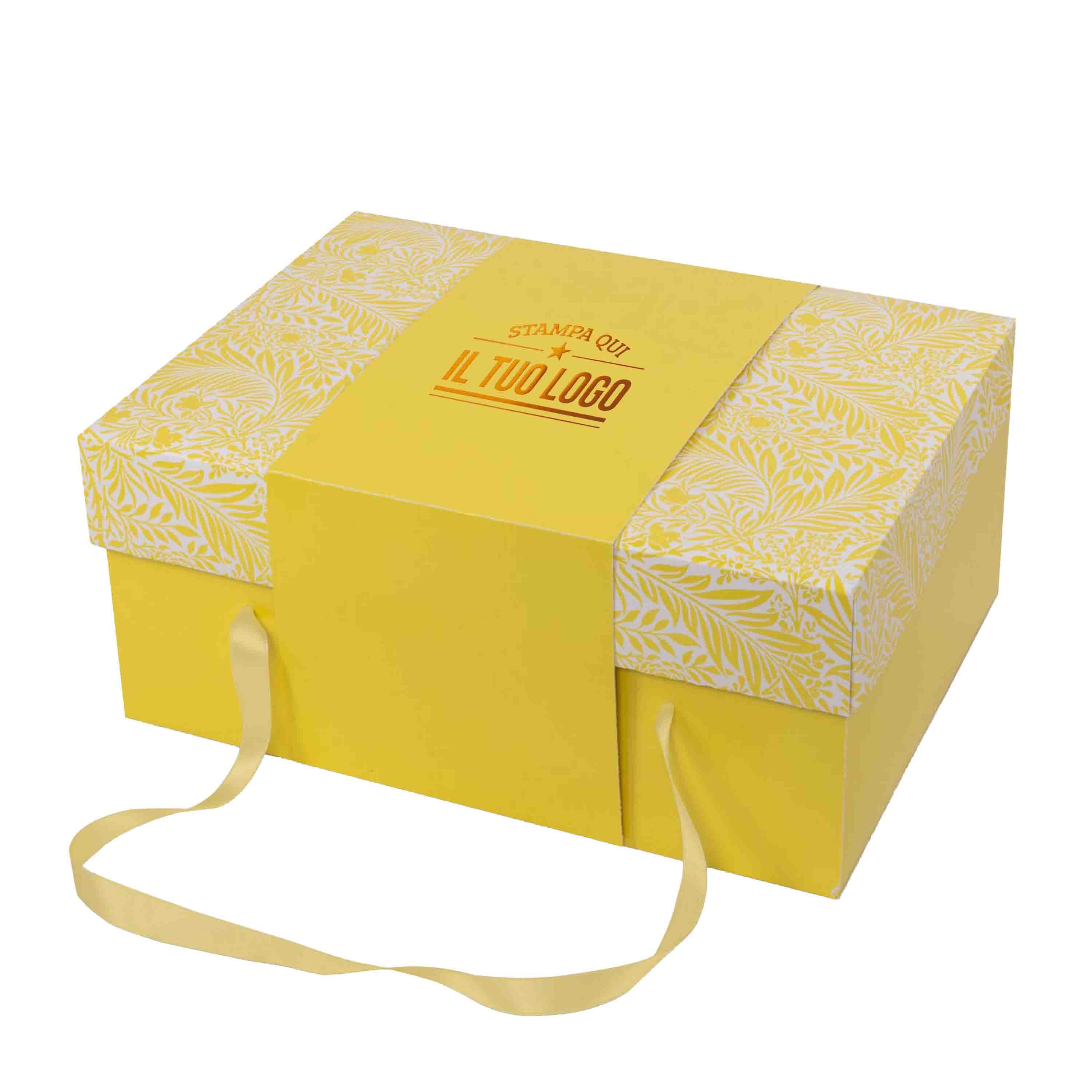 Scatola Scrigno per Colomba Personalizata, fantasia Tropical - Image 6