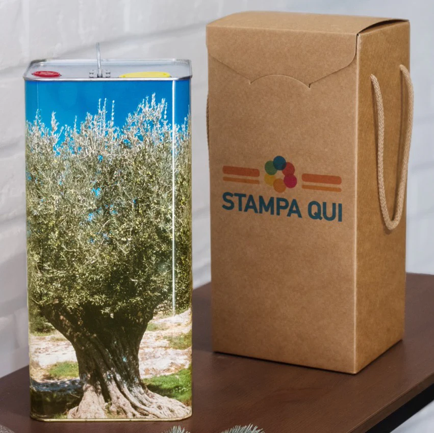 Scatola Regalo per Latta Olio da 5 lt Personalizzabile - Image 3