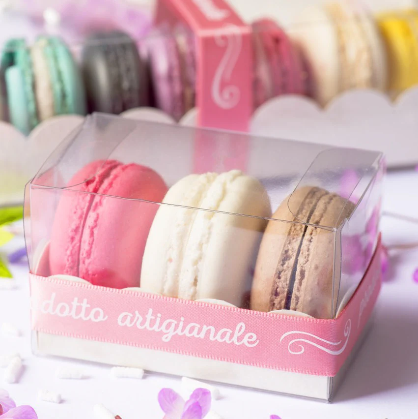 Scatole per macarons trasparenti - Image 6