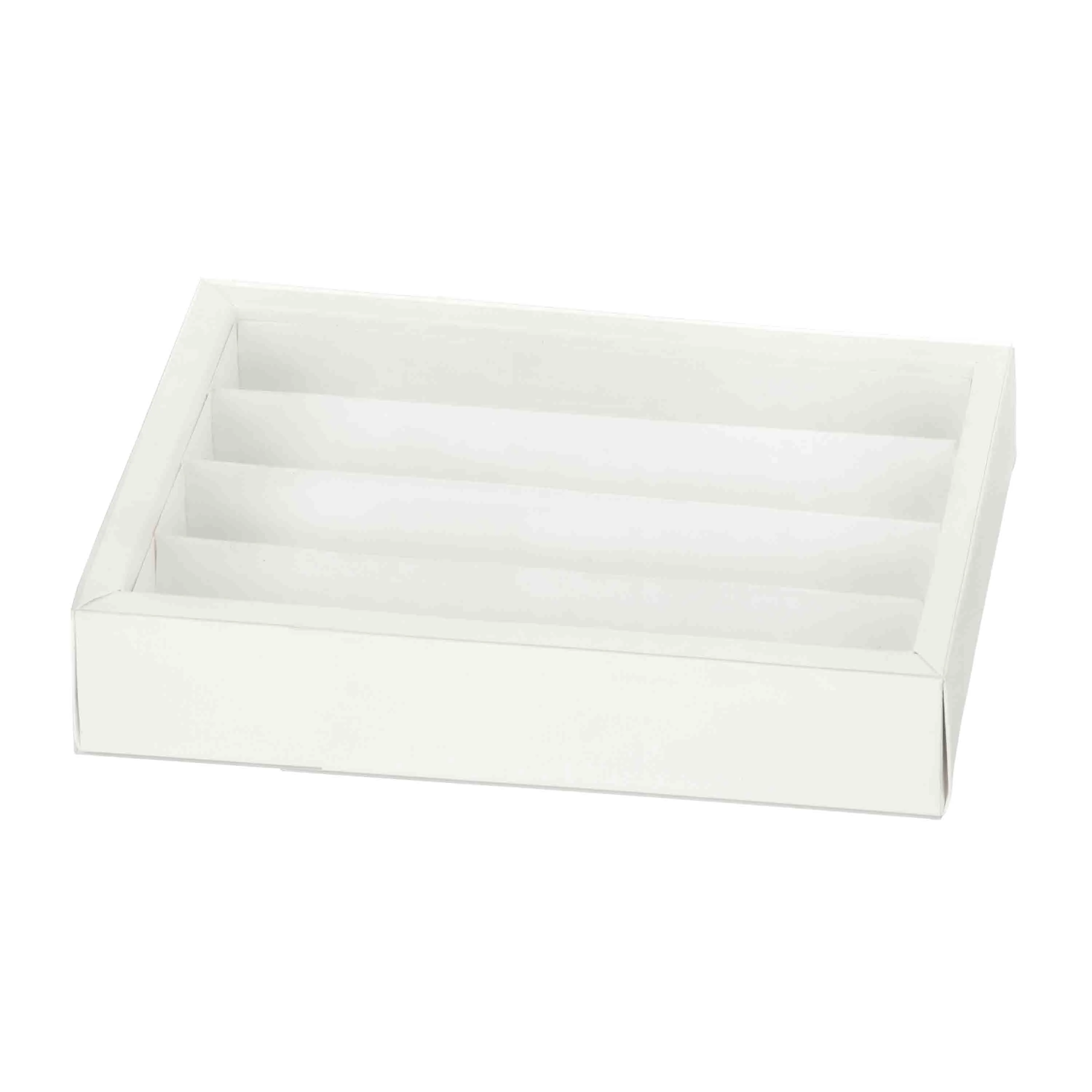 Scatole per Praline con Separatore interno, Bianco