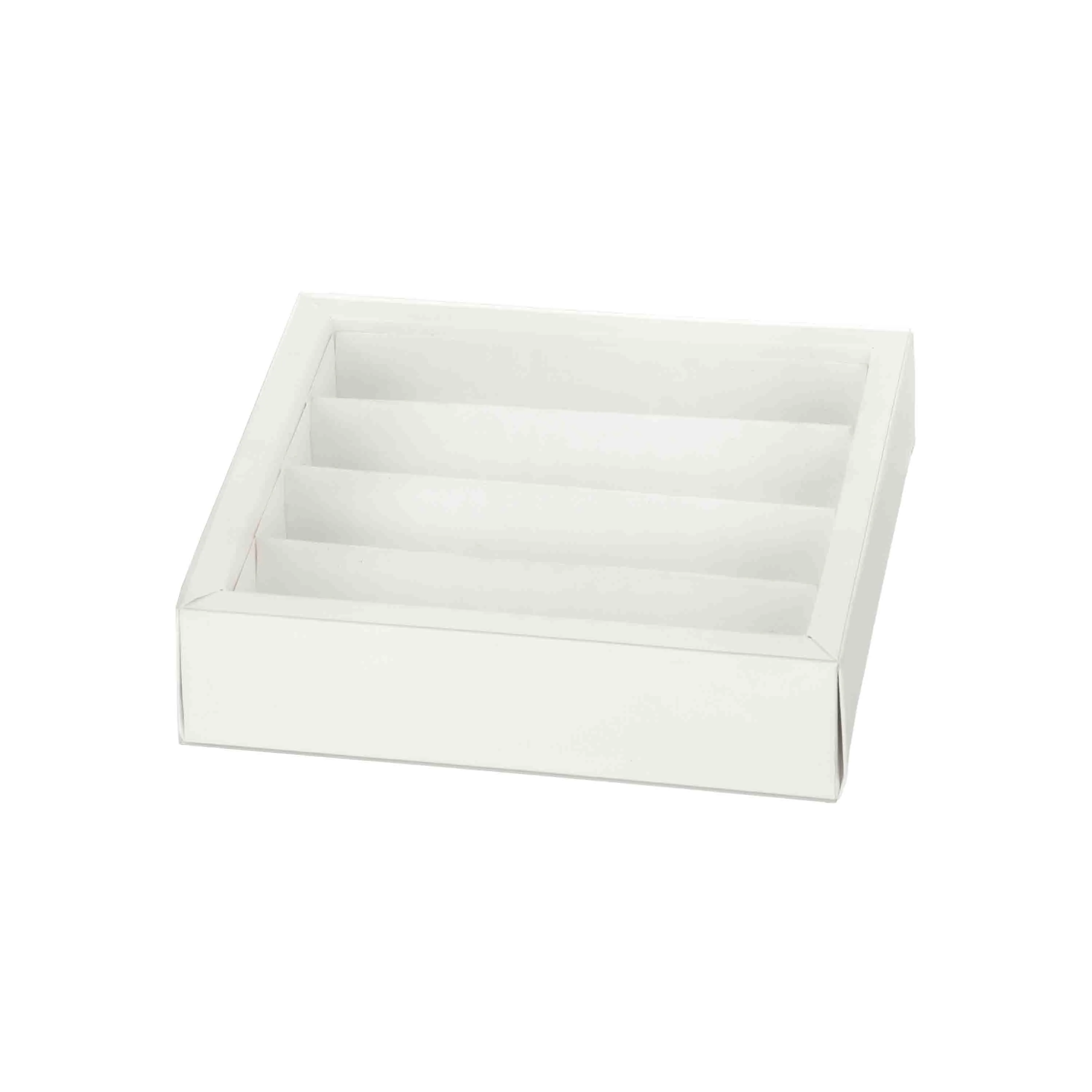 Scatole per Praline con Separatore interno, Bianco - Image 7