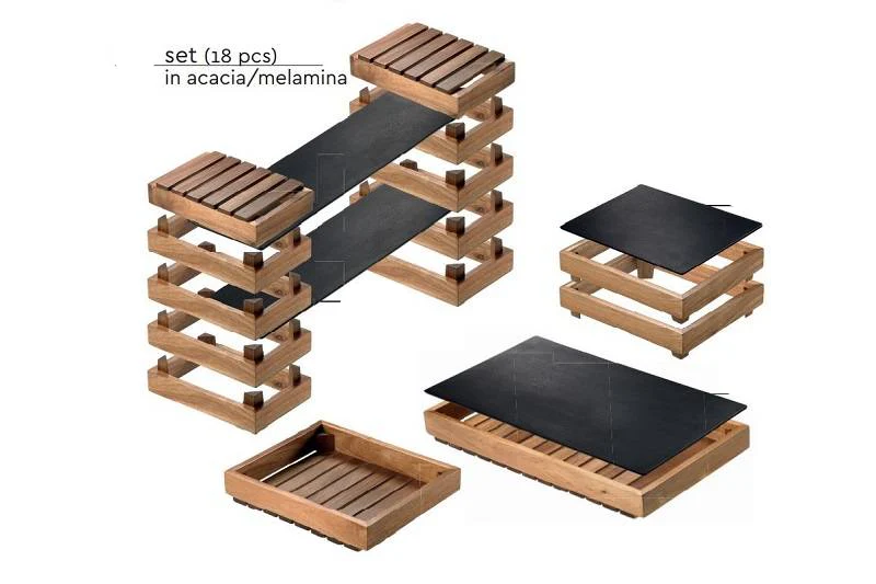 Set Buffet Linea Perfect 18 pezzi
