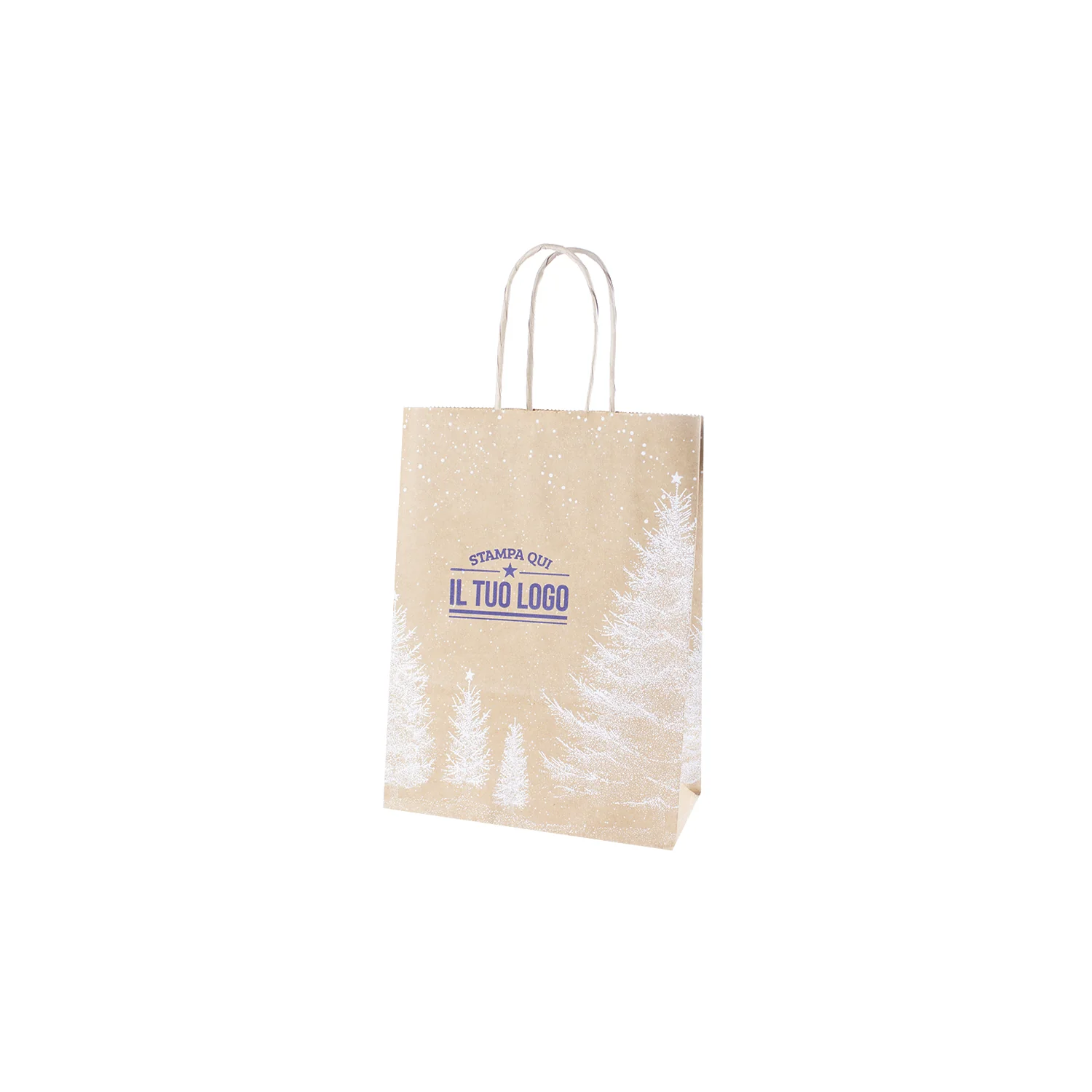 Shopper Albero Bianco Natale Personalizzate - Image 10