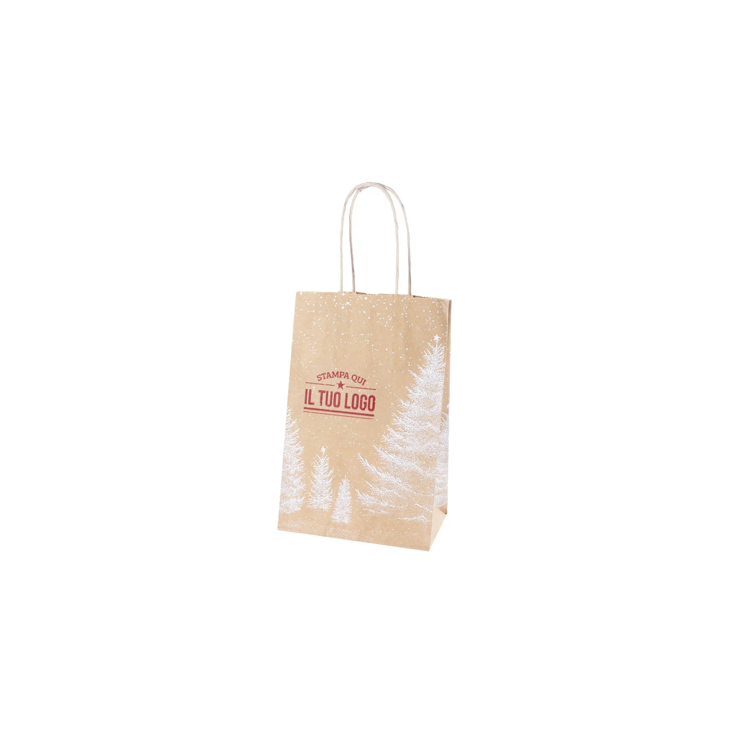 Shopper Albero Bianco Natale Personalizzate - Image 20