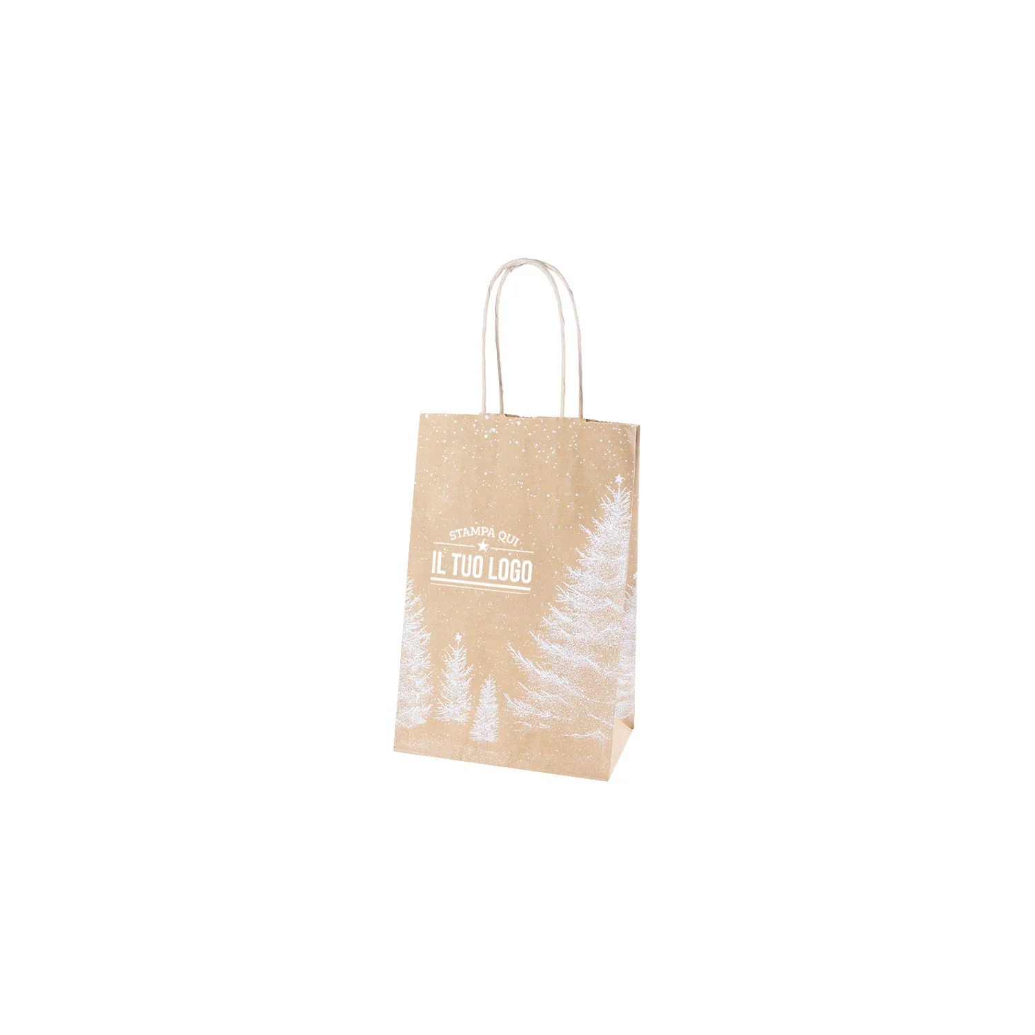 Shopper Albero Bianco Natale Personalizzate - Image 21