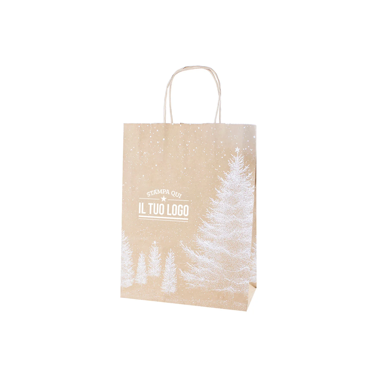 Shopper Albero Bianco Natale Personalizzate - Image 29