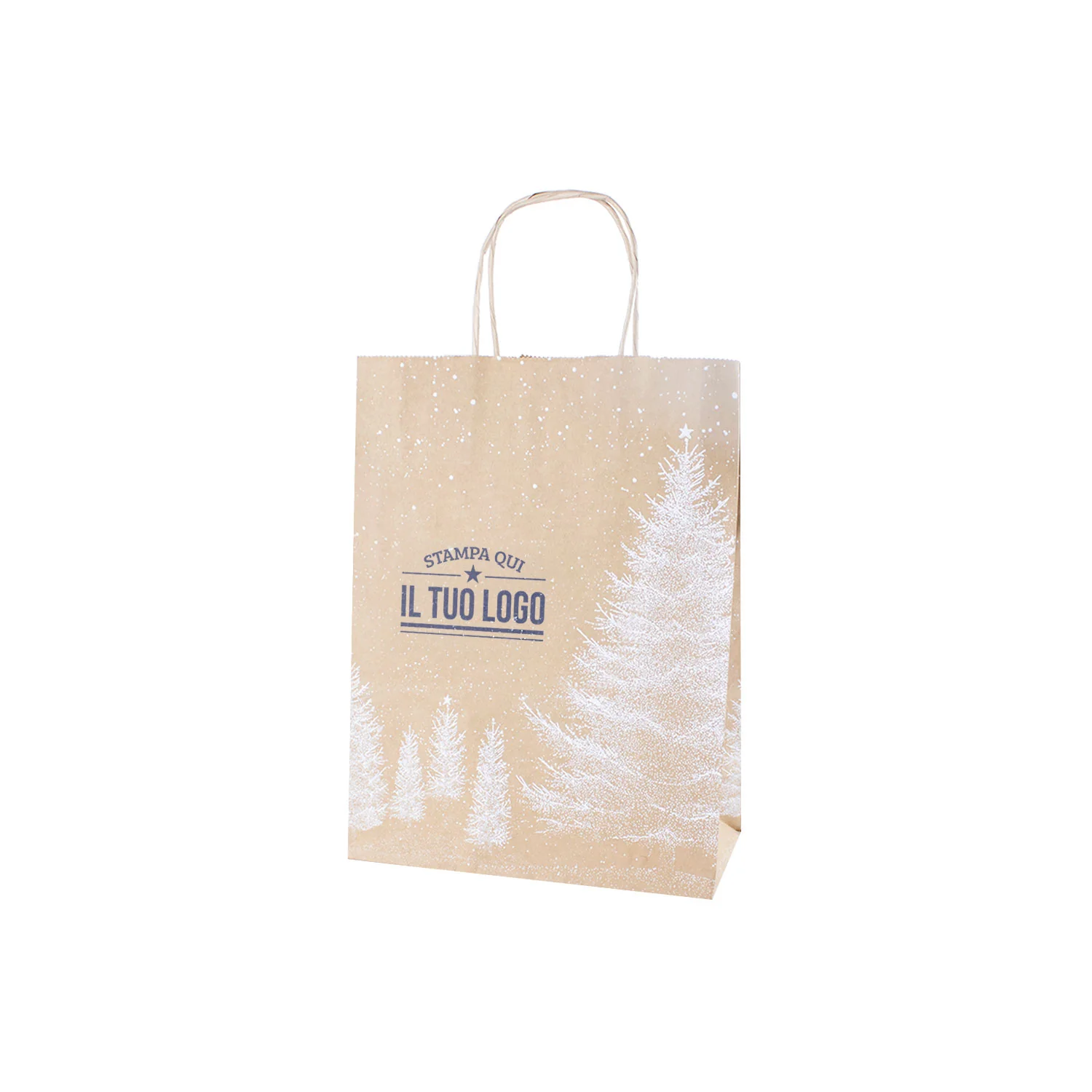 Shopper Albero Bianco Natale Personalizzate - Image 33