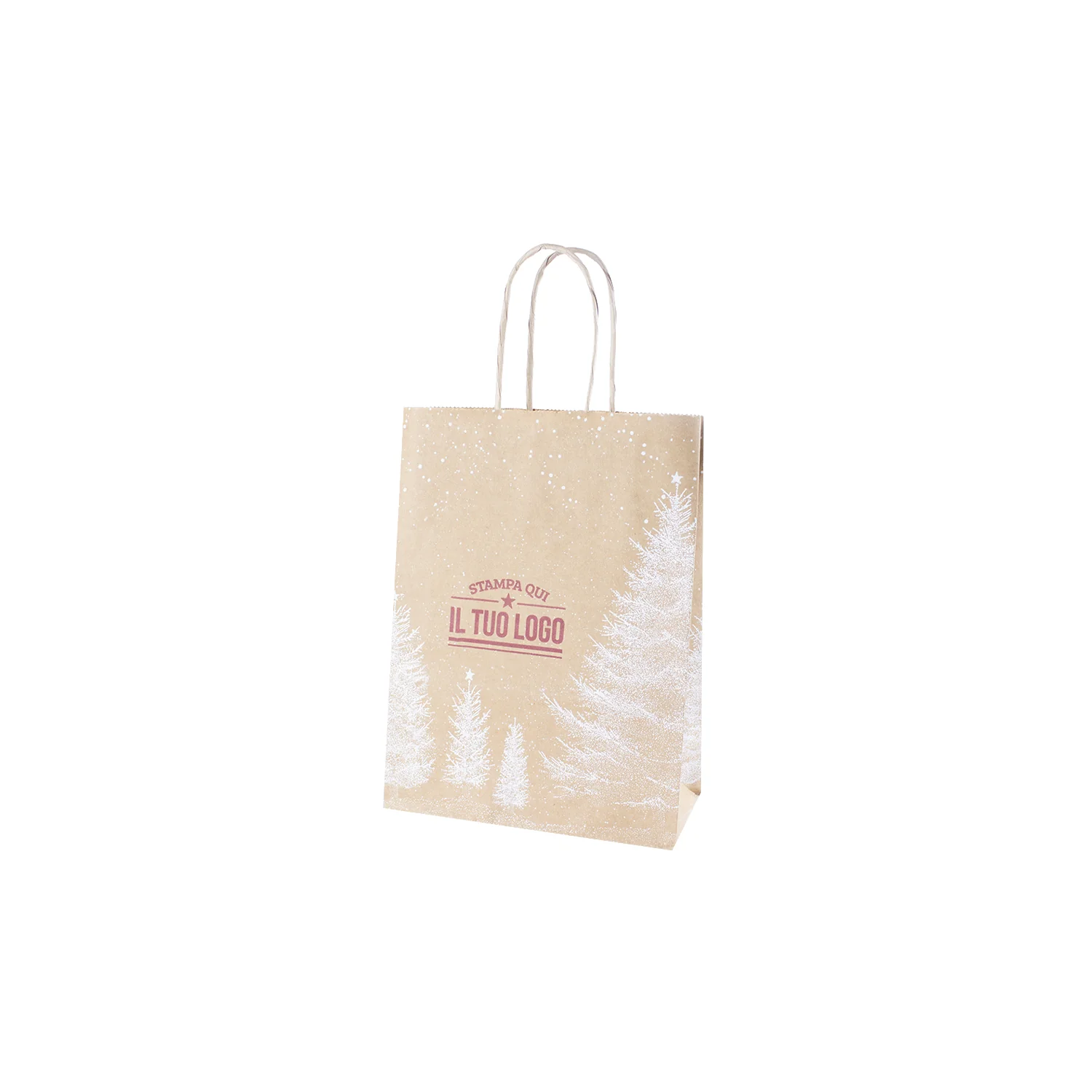 Shopper Albero Bianco Natale Personalizzate - Image 8