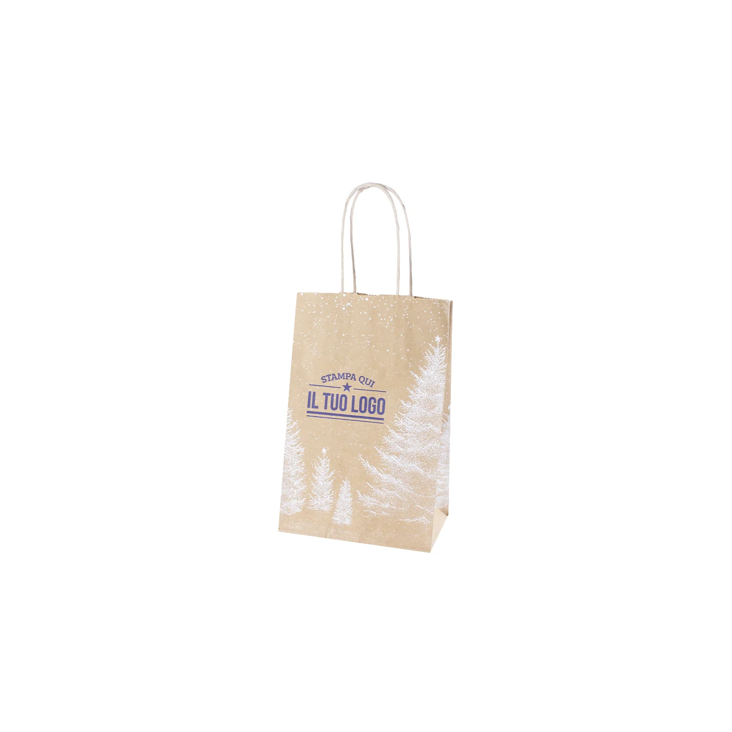 Shopper Albero Bianco Natale Personalizzate - Image 9