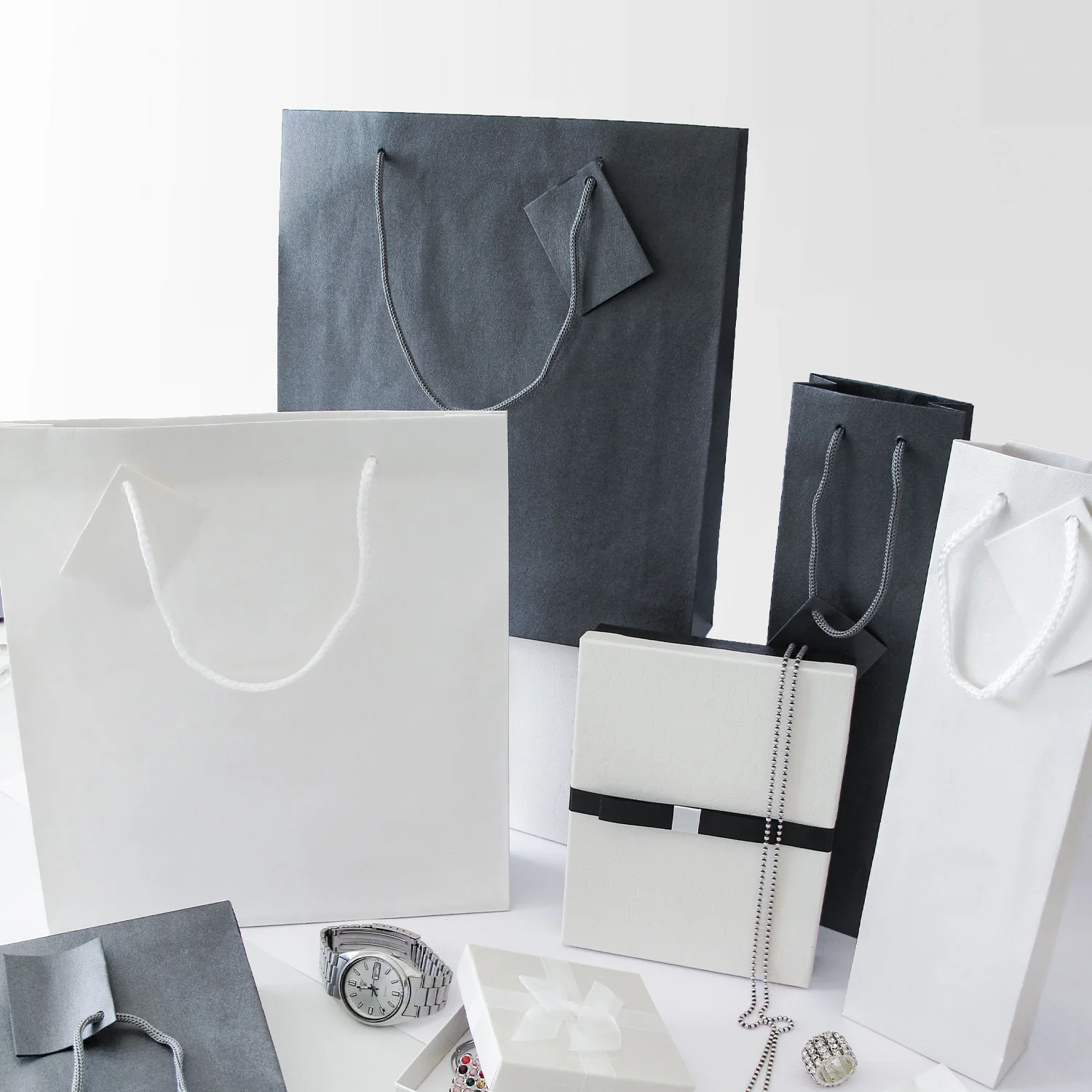 Shopper Bijoux in Carta Perlata - Image 2