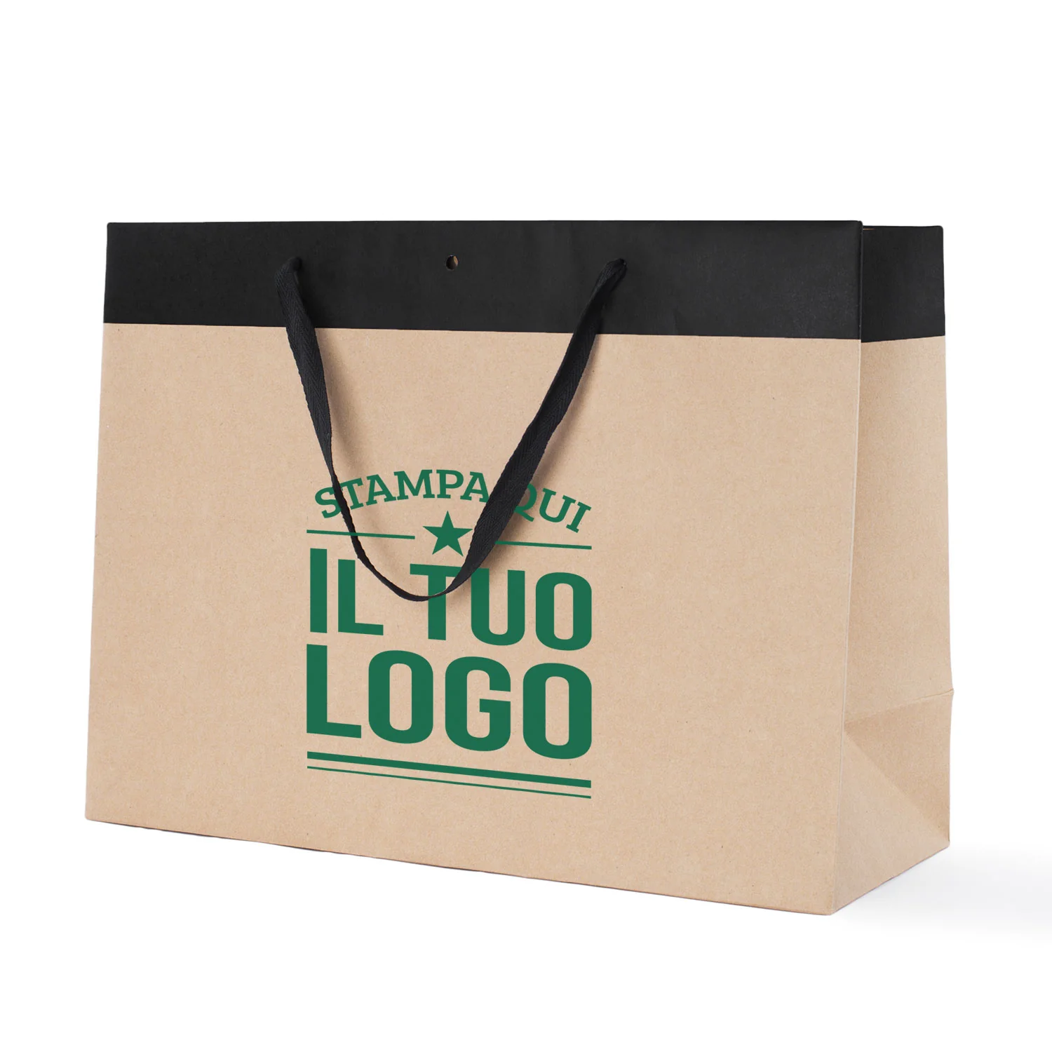 Shopper Cart Kraft Chic Personalizzabile - Image 5