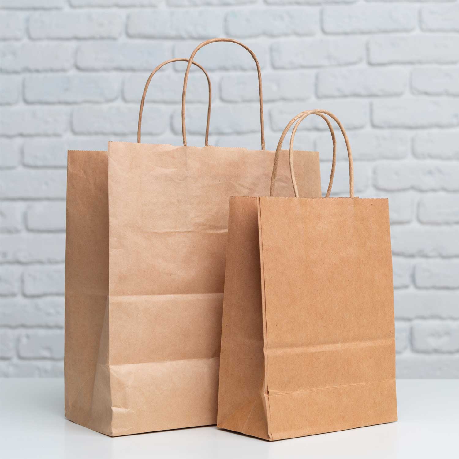 Shopper Carta Biokraft cordino Avana - Image 4