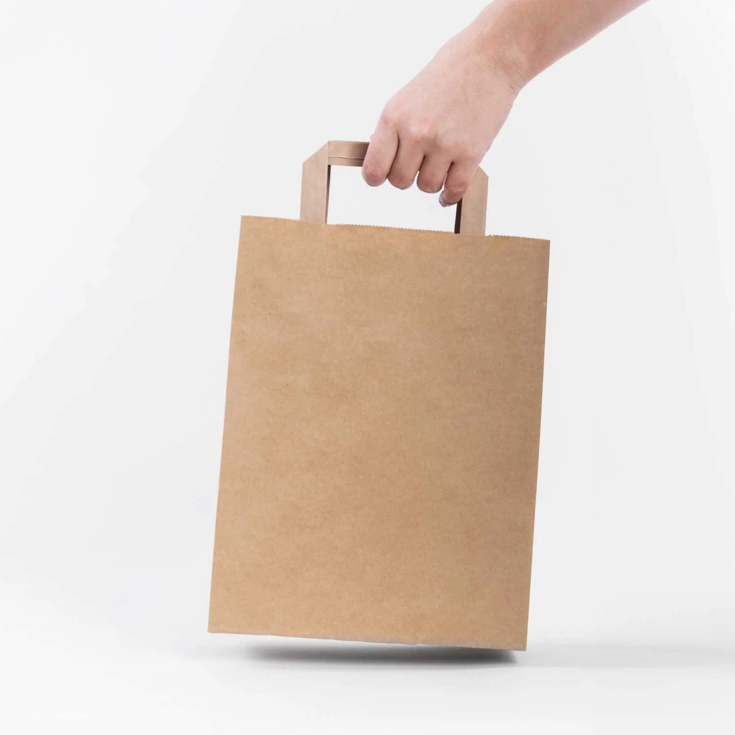Shopper Carta Biokraft piattina Avana - Image 6